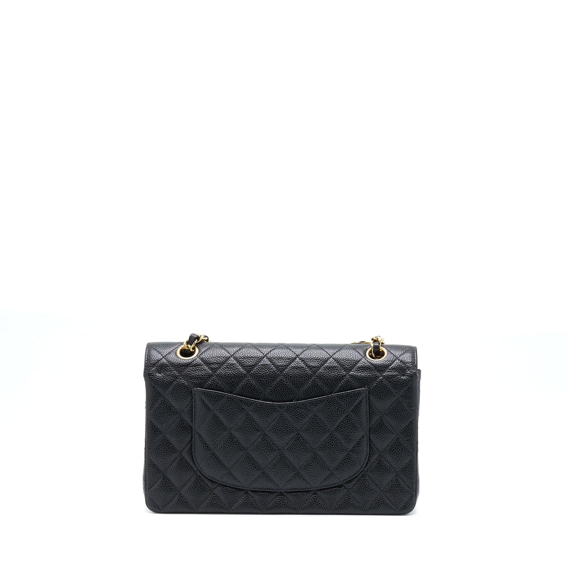 Chanel Classic Double Flap Caviar GHW Black Shoulder Bag Ghw 1