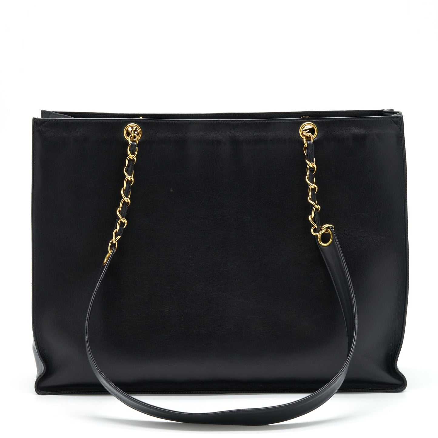 Chanel CC Timeless Shopping Lambskin GHW Black Tote Bag