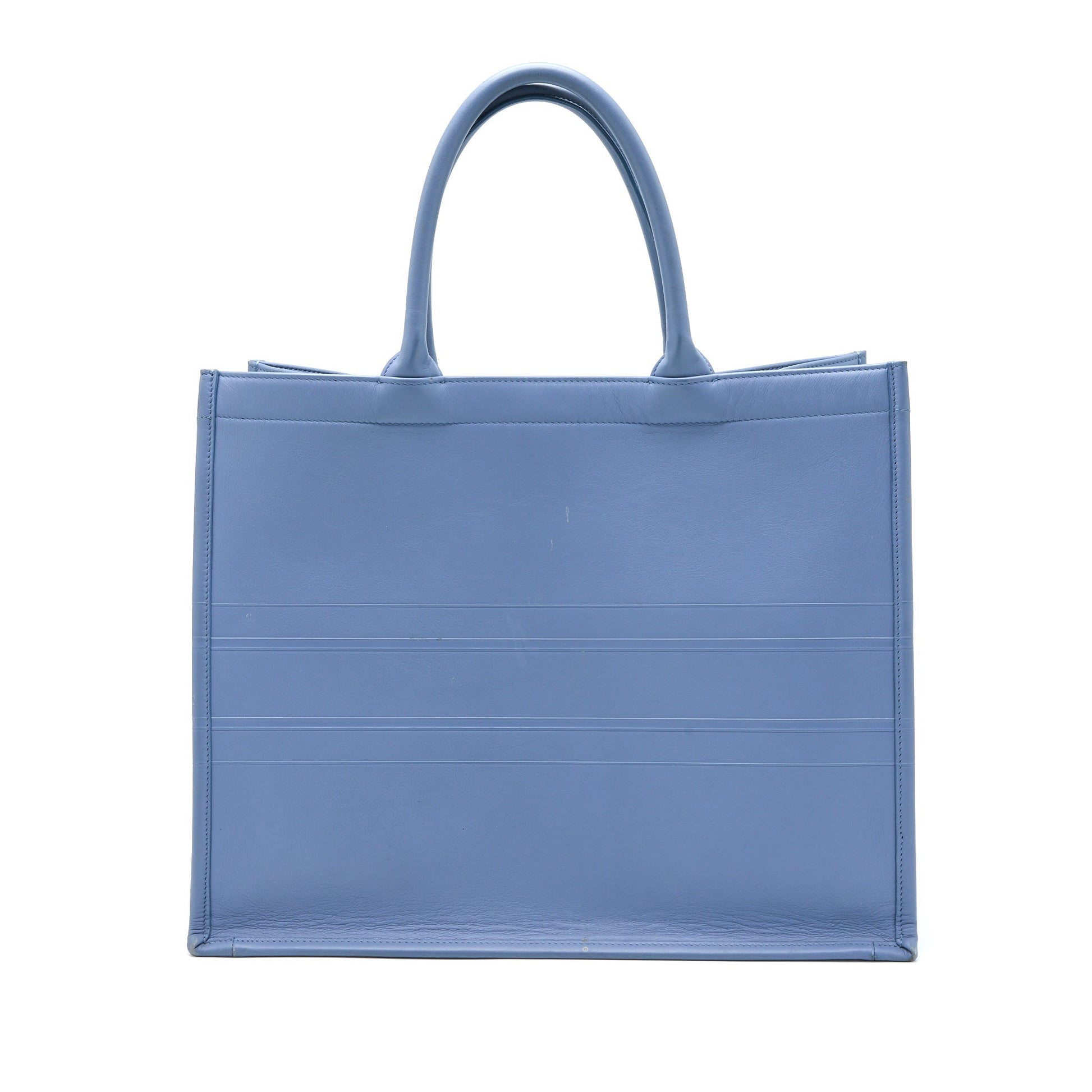 Dior Book Tote Light Handbag Blue Large Tote Bag