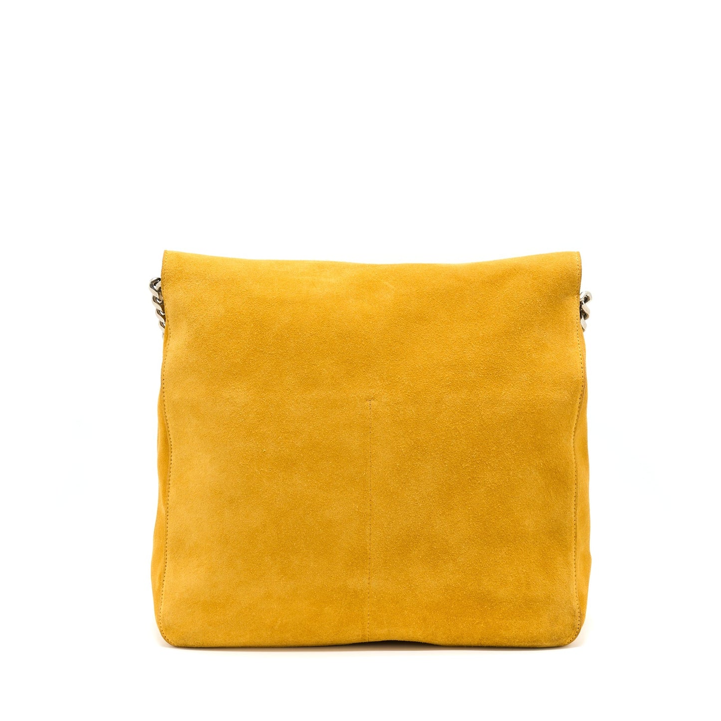 Celine Purse Mustard Yellow Handbag Suede Mini Travel Bag