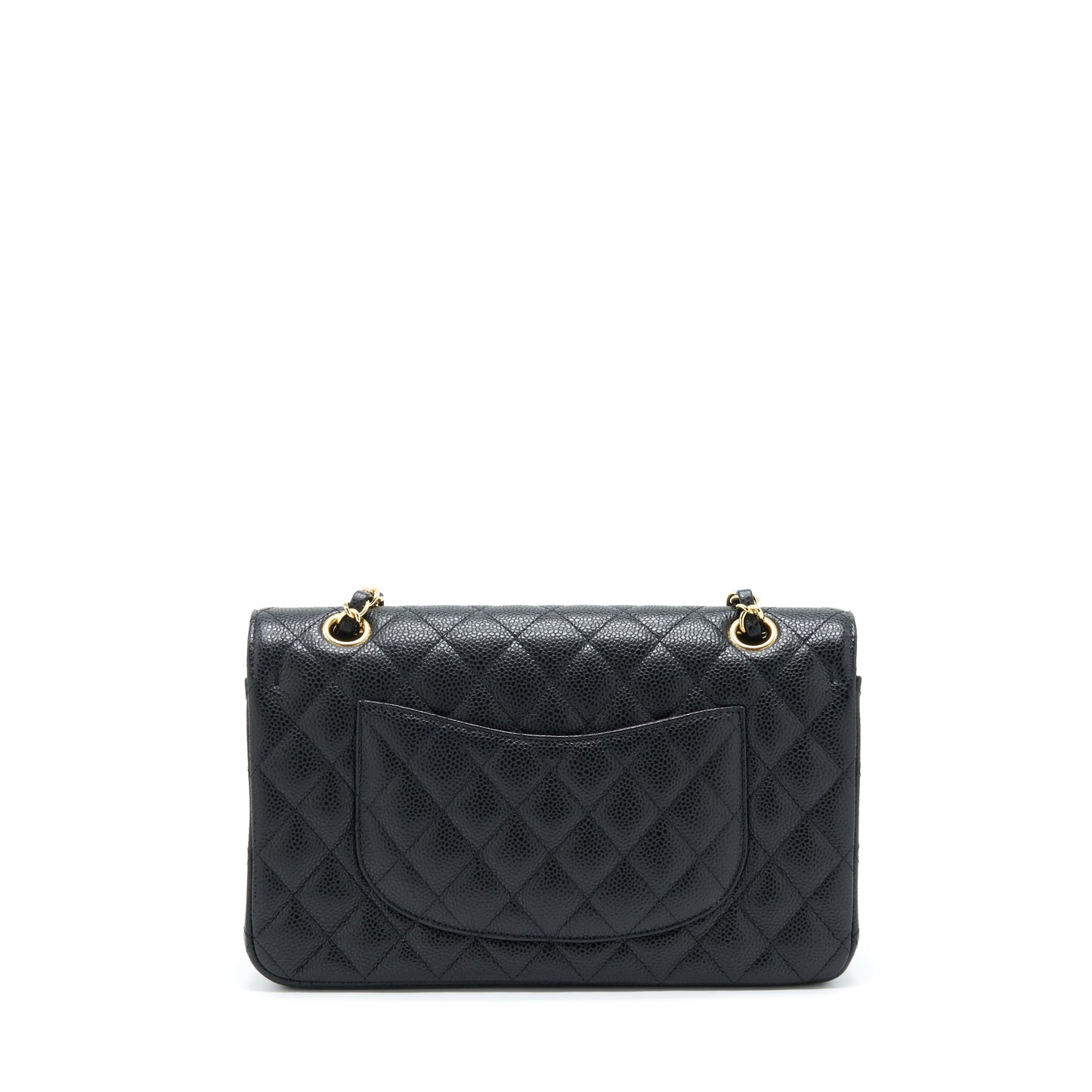 Chanel Classic Flap Caviar GHW Black Shoulder Bag Ghw 1