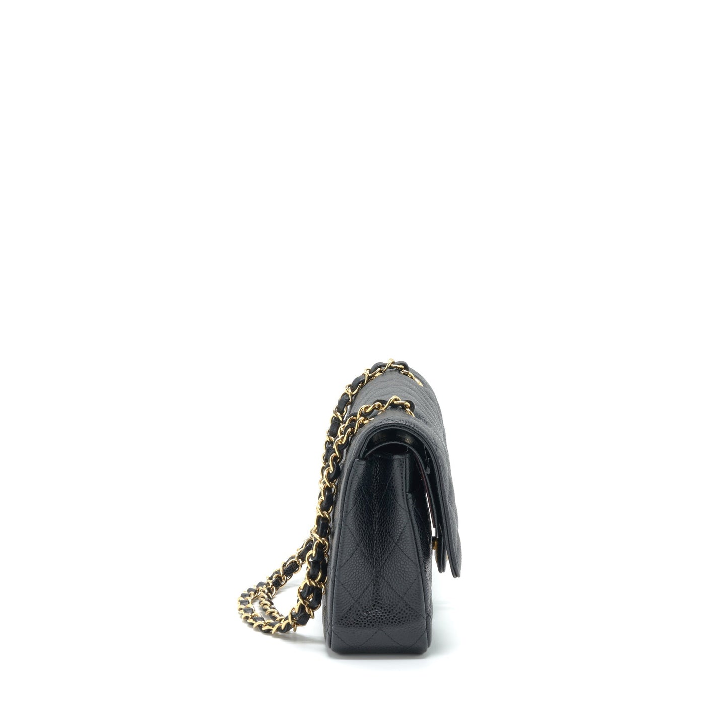 Chanel Classic Flap Caviar GHW Black Shoulder Bag Ghw 1