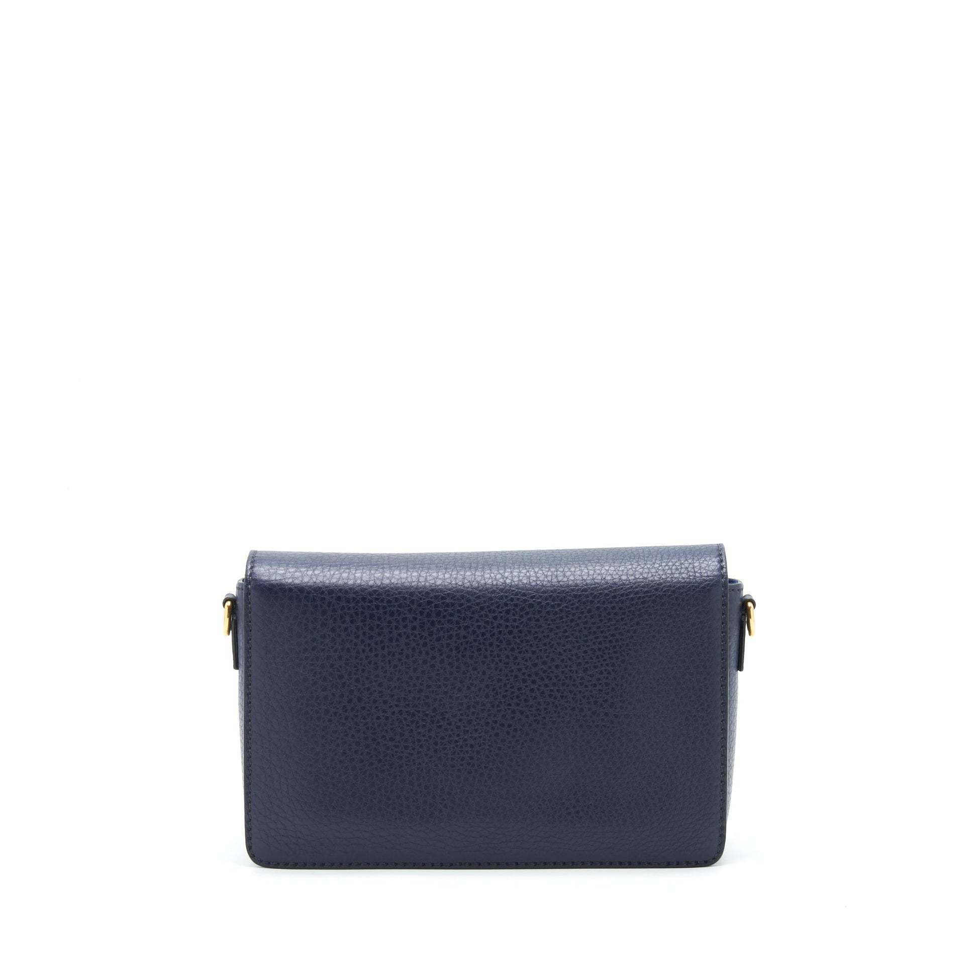 Dior J'A Purse Calfskin Navy Handbag Medium Flap Travel Bag