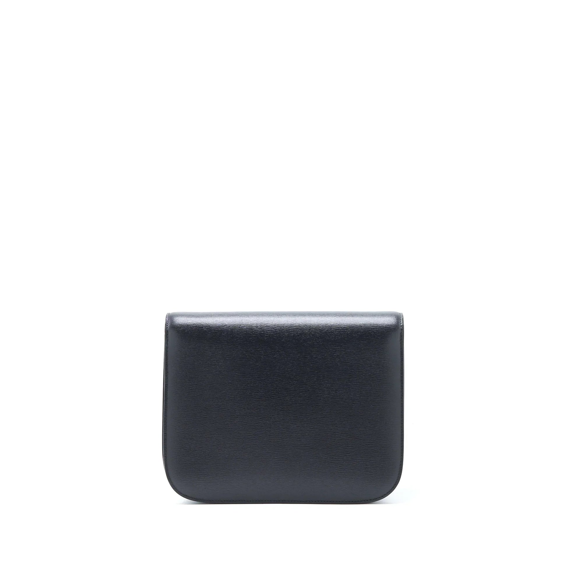 Celine Classic Box Calfskin Liege Anthracite Handbag Medium Travel Bag