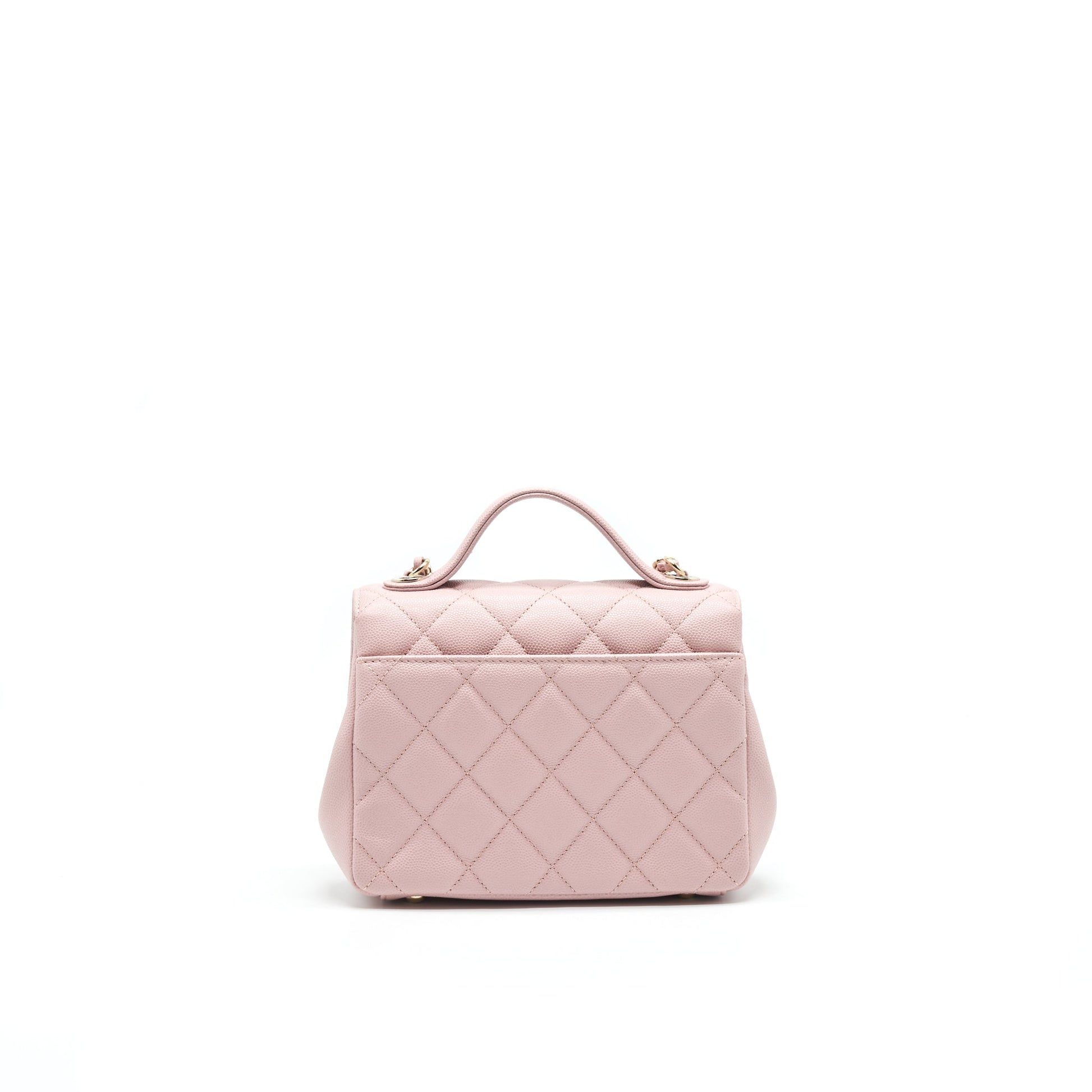 CHANEL BUSINESS AFFINITY FLAP BAG QUILTED CAVIAR SMALL IN SMALL