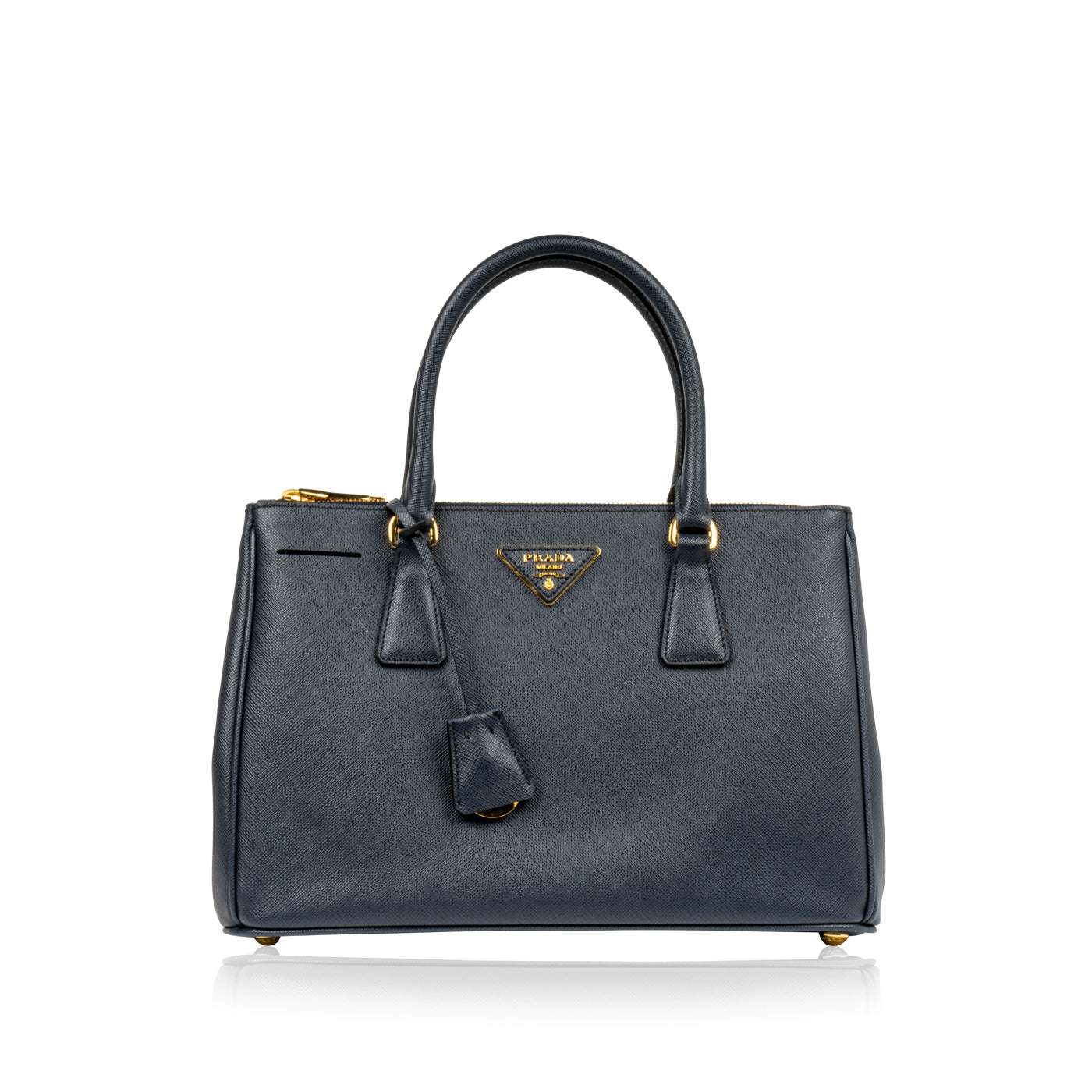 Prada Galleria Tote Bag Galleria Navy New