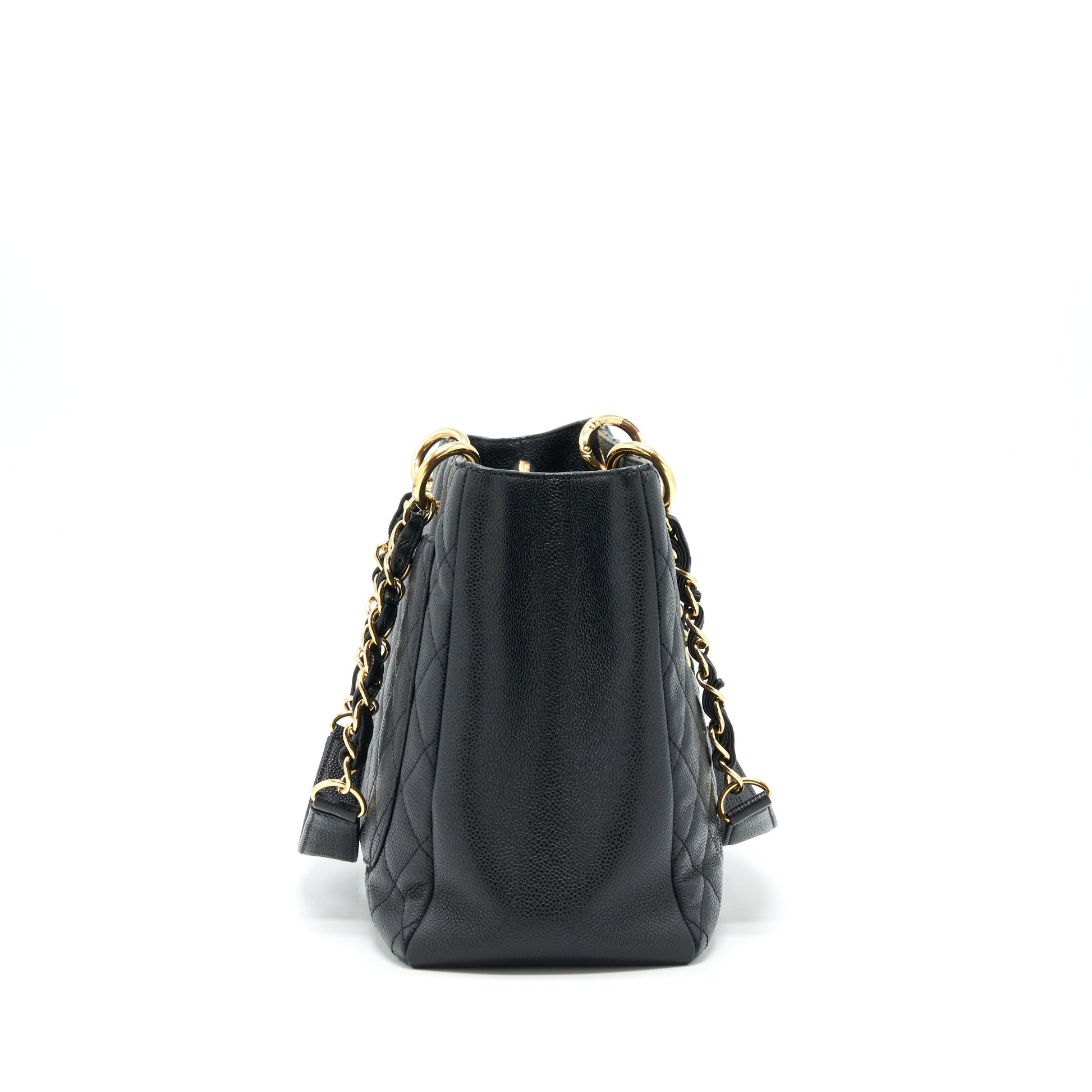 Chanel Grand Shopping Caviar GHW Black Tote Bag Ghw 1