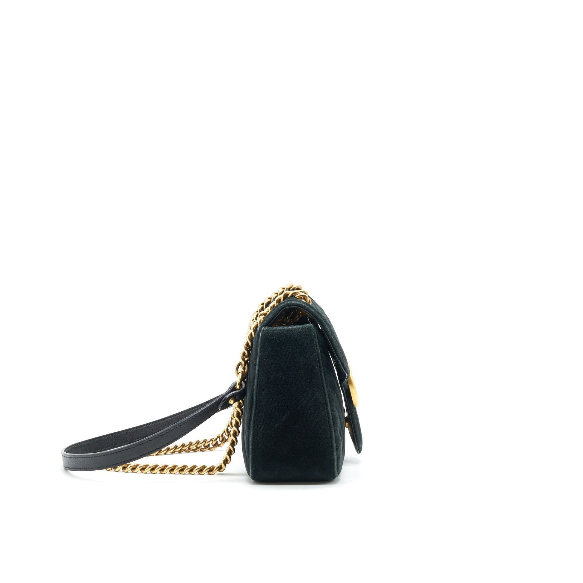 Gucci Marmont In Velvet Handbag Small Travel Bag