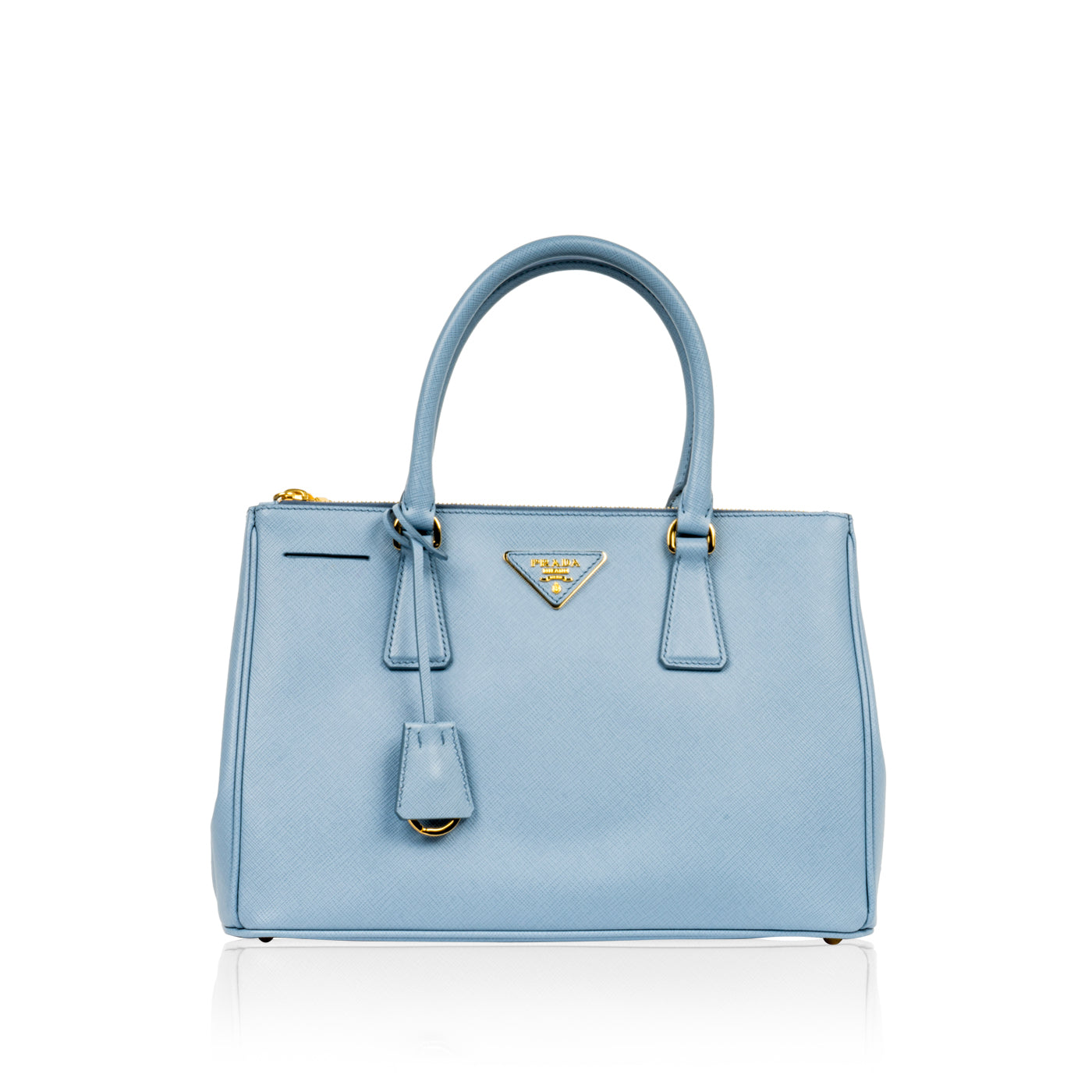 Prada Galleria Tote Bag Baby Blue New