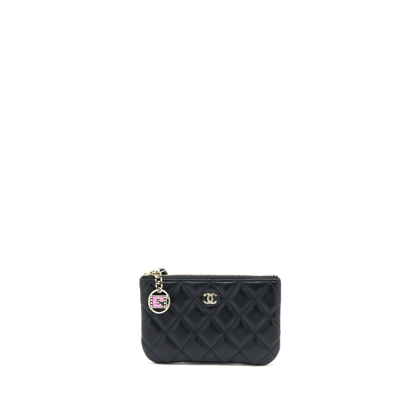 Chanel 21S Limited Edition Lambskin LGHW Black Mini Bag