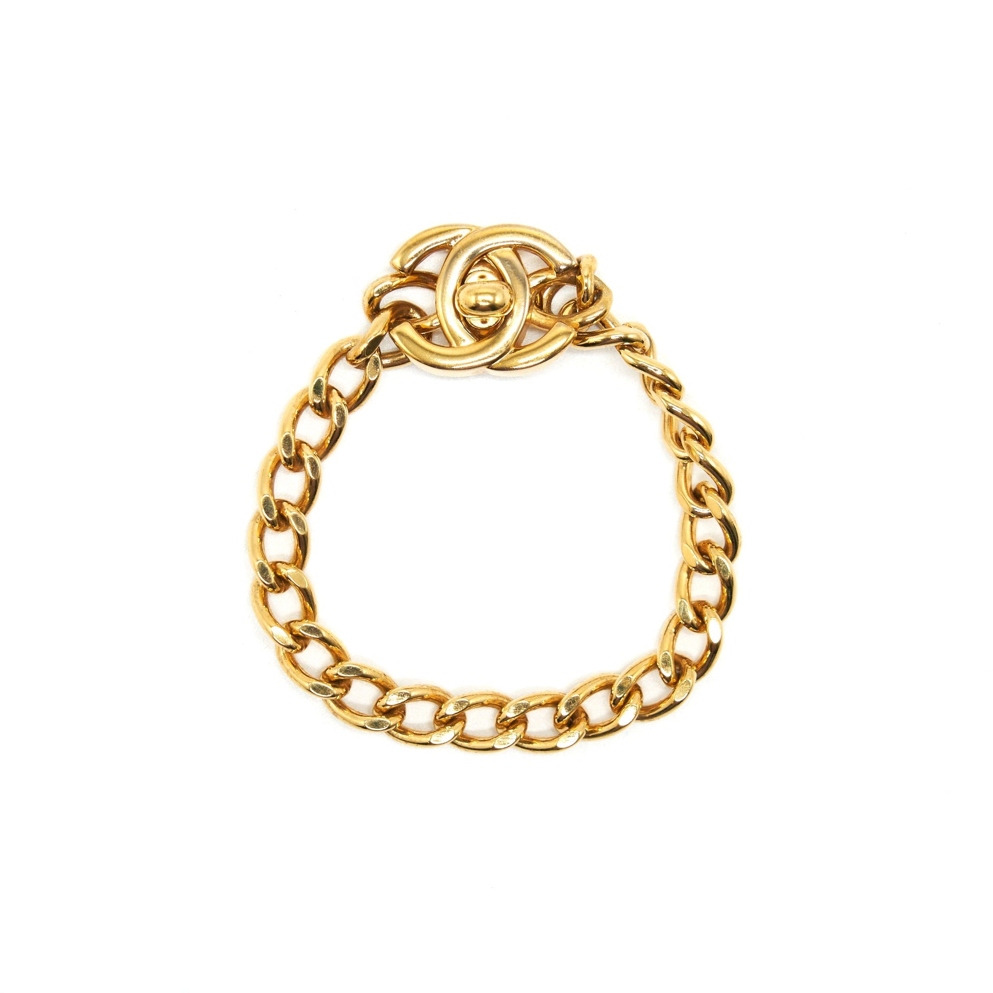 Chanel   CC Logo Chain Bracelet