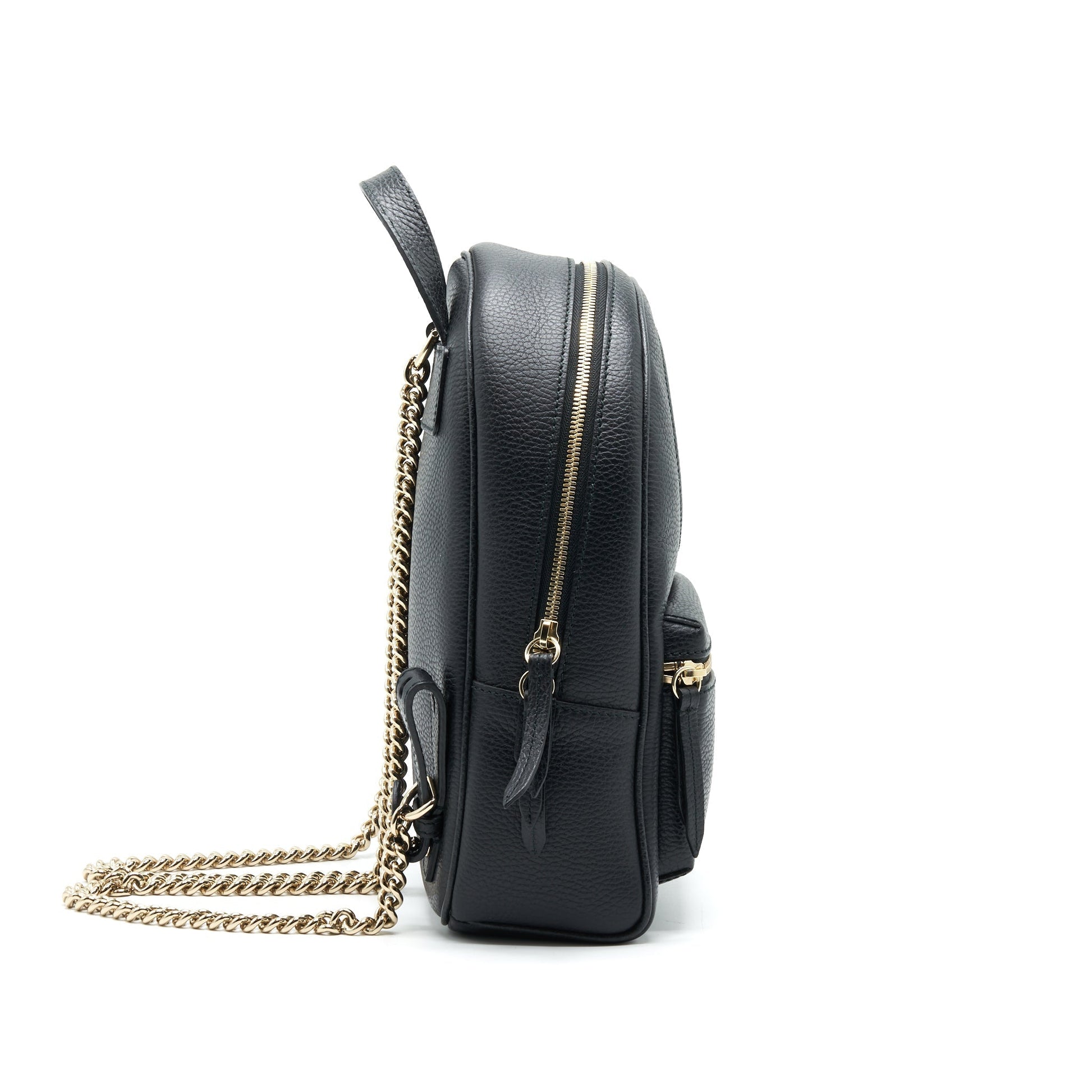 Gucci Soho Backpack Leather Black