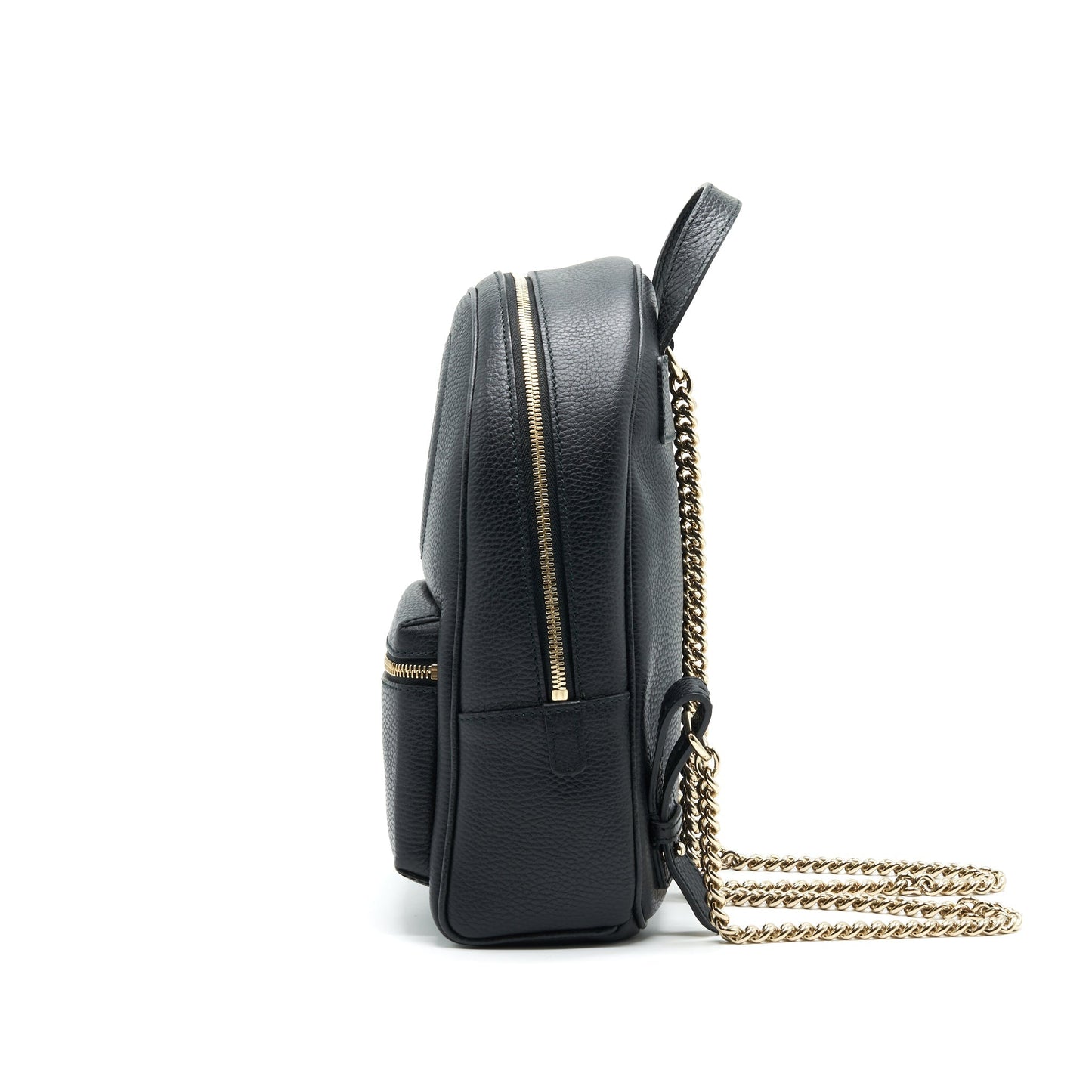Gucci Soho Backpack Leather Black