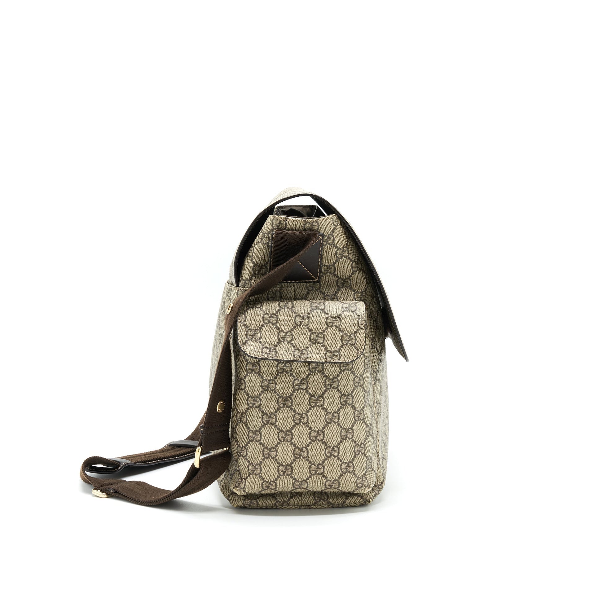 Gucci Supreme Diaper Bag Canvas Travel Bag