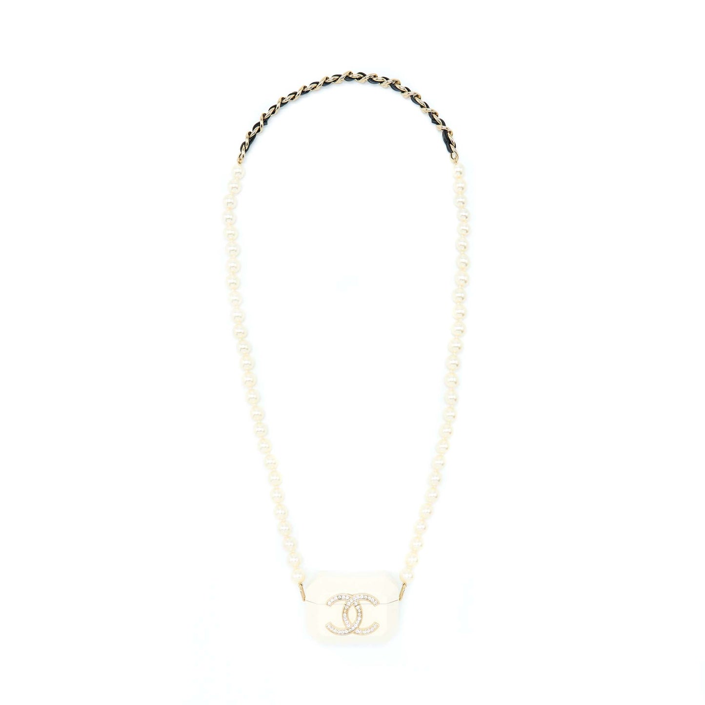 Chanel AirPods Pearl LGHW White Handbag