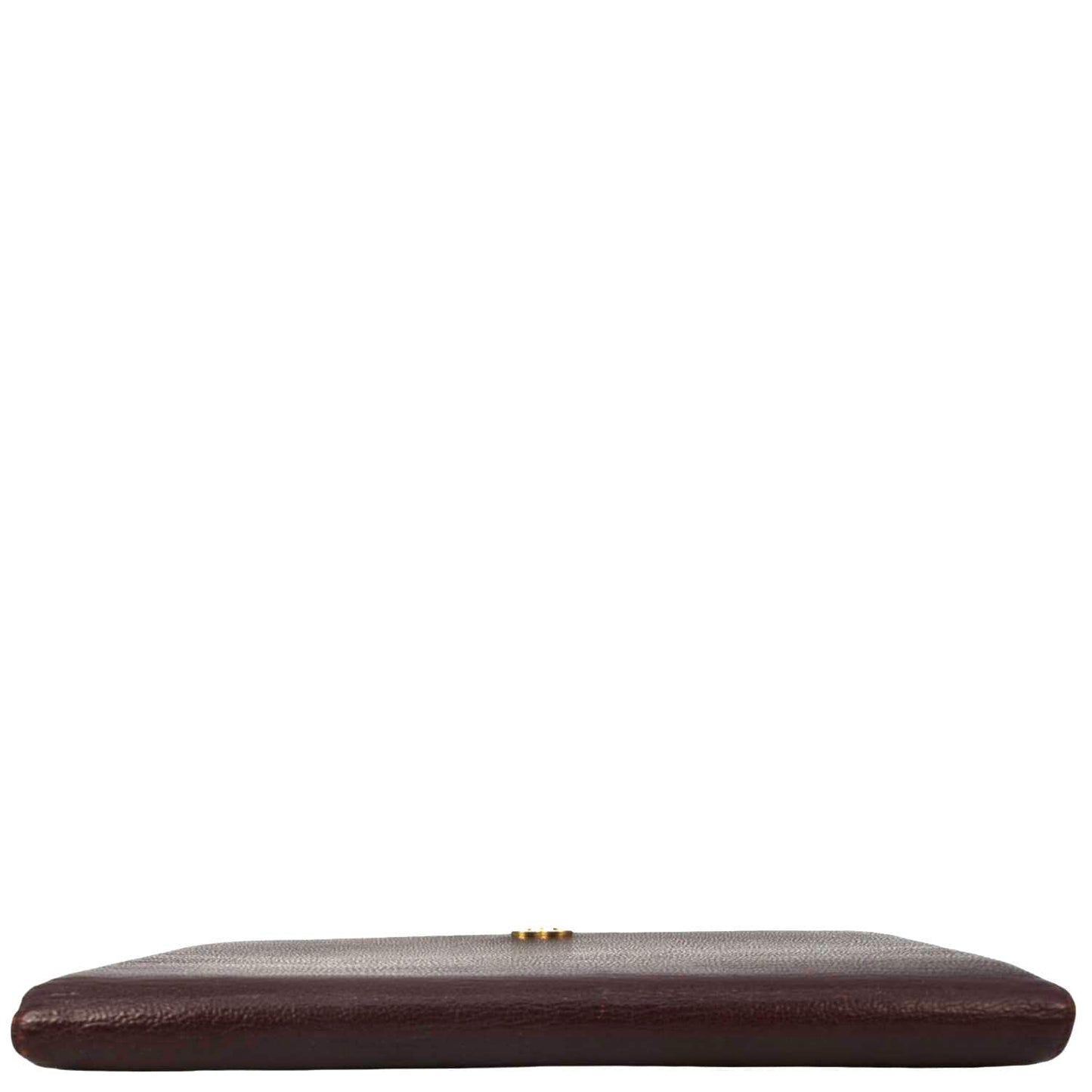 Chanel   L-Yen Leather Wallet Burgundy