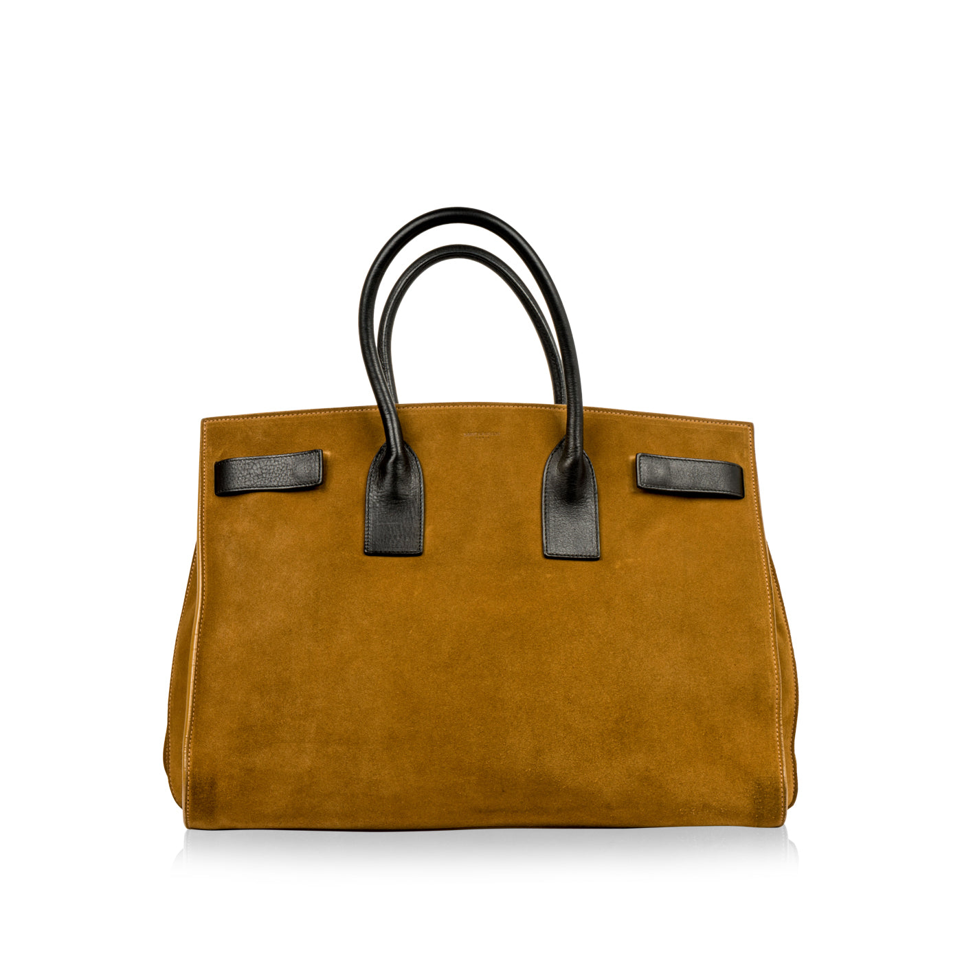 YSL Saint Laurent Sac De Jour Shoulder Bag Suede