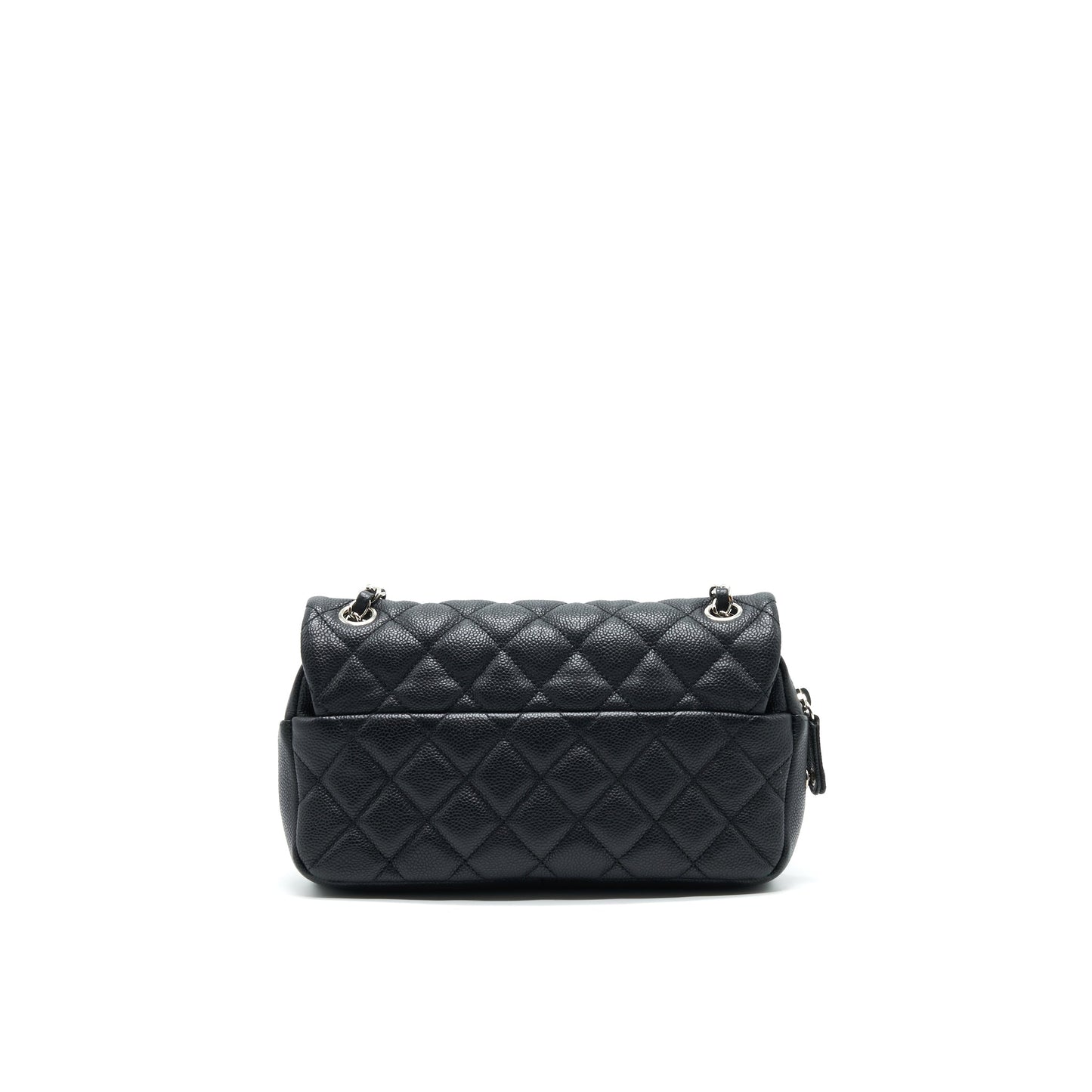 Chanel flap inner zipper caviar SHW Black Shoulder Bag