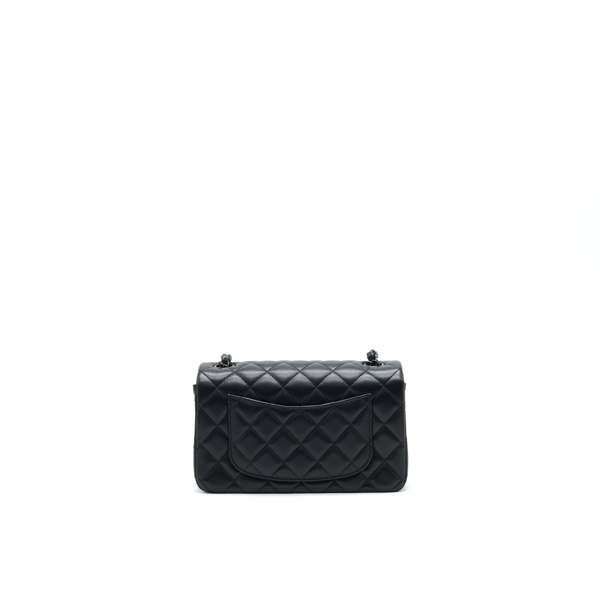 Chanel Rectangular Lambskin so Black Mini Bag