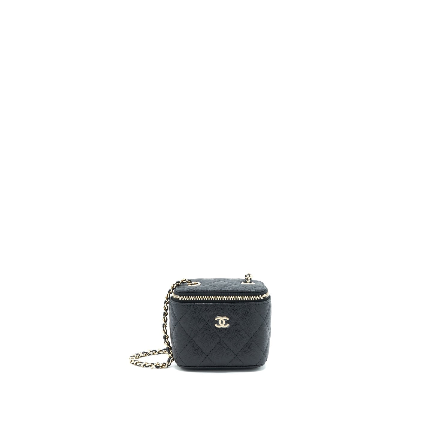 Chanel Vanify Caviar LGHW Black Mini Bag