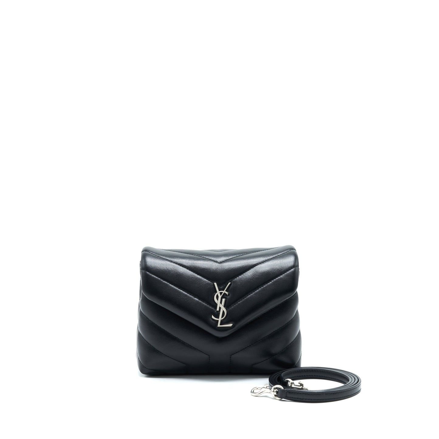 YSL Saint Laurent Saint Laurent Toy Lou Lou Travel Bag Black