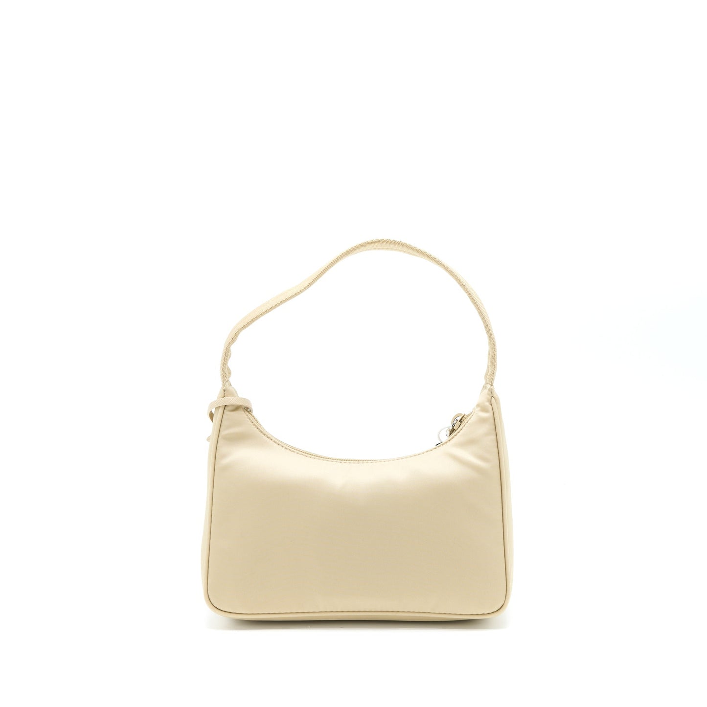 Prada Re Edition Purse Re Desert Handbag Nylon Beige Travel Bag