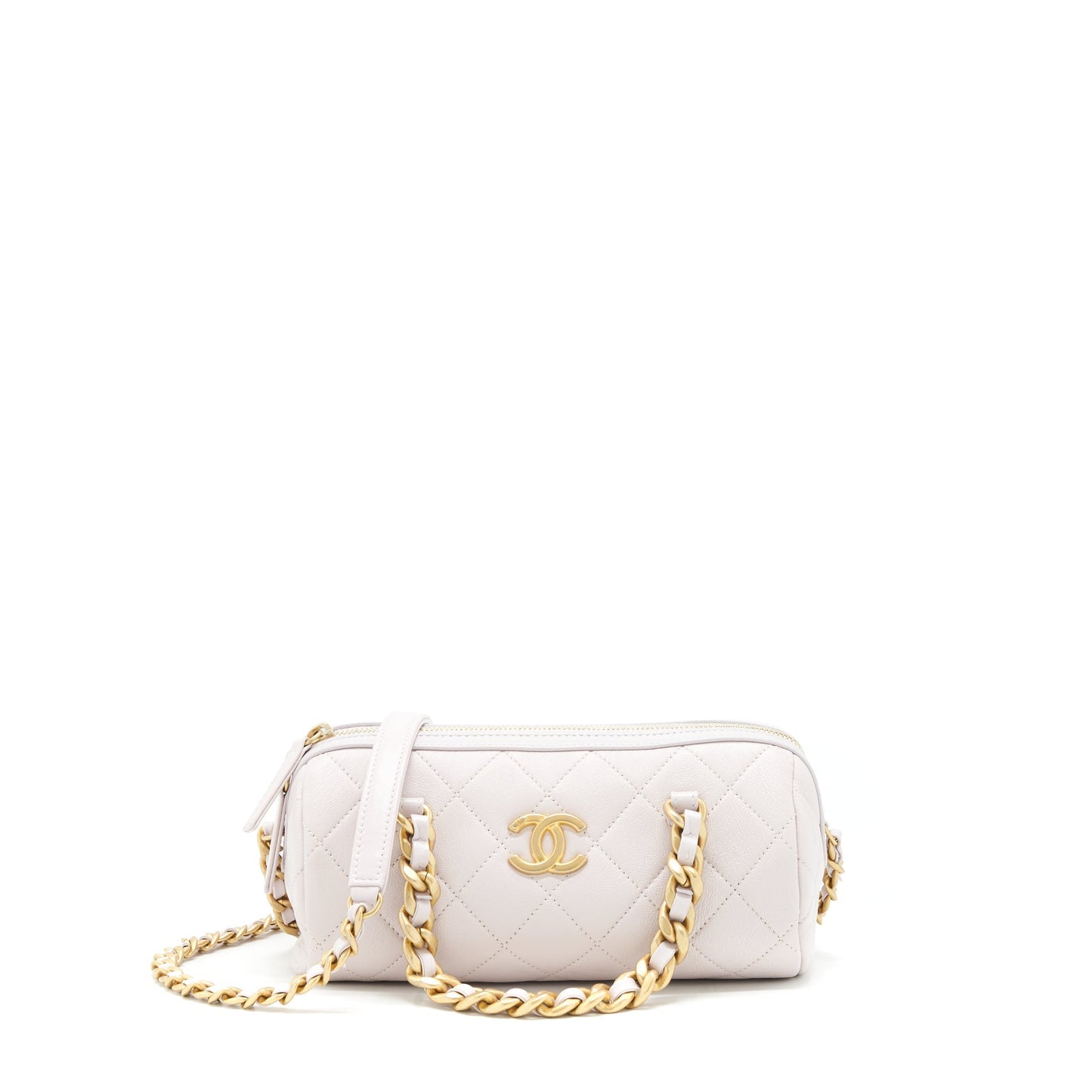 Chanel Bowling light purple GHW Mini Bag