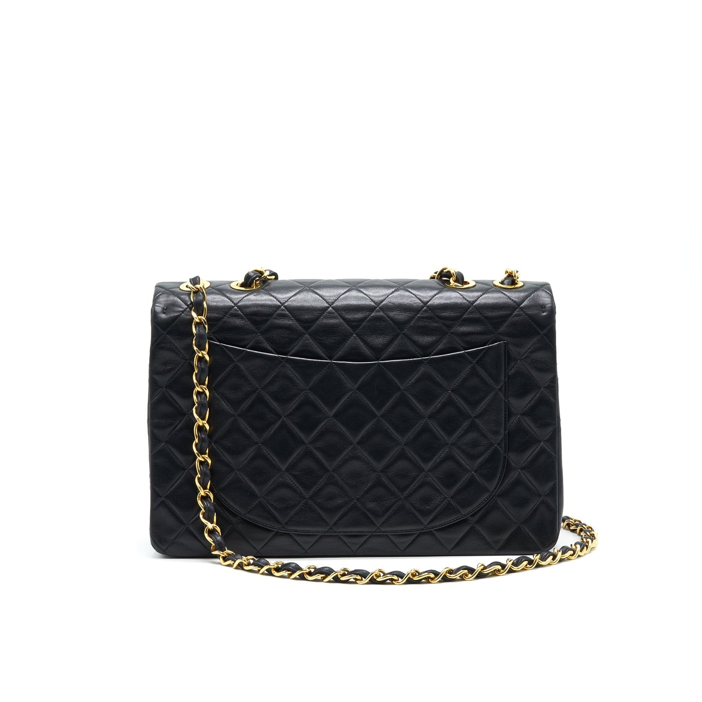 Chanel   Maxi Flap Bag Black 24K GHW