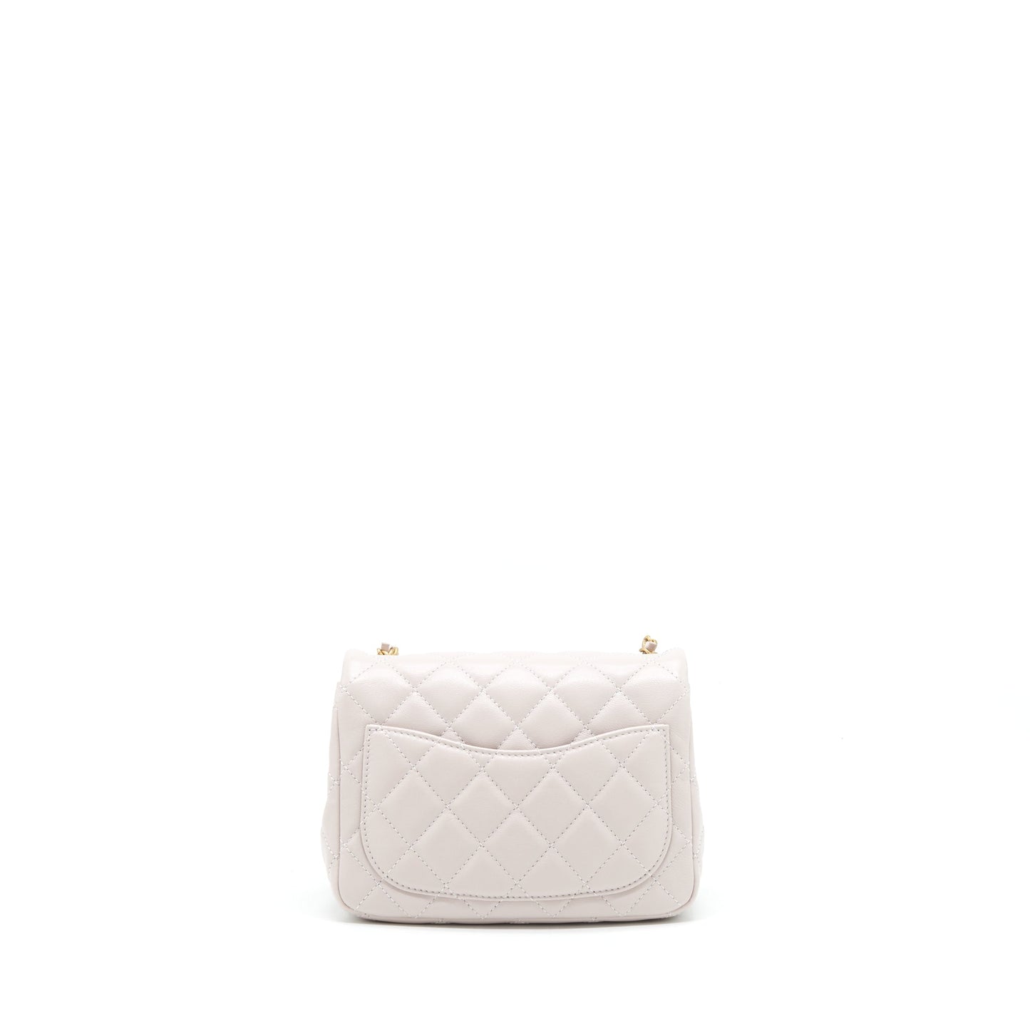 Chanel Pearl Crush Lambskin Light Purple GHW Handbag