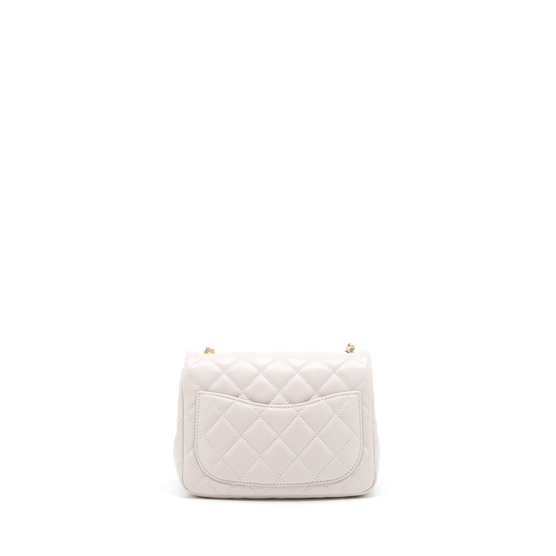 Chanel Pearl Crush Lambskin Light Purple GHW Handbag