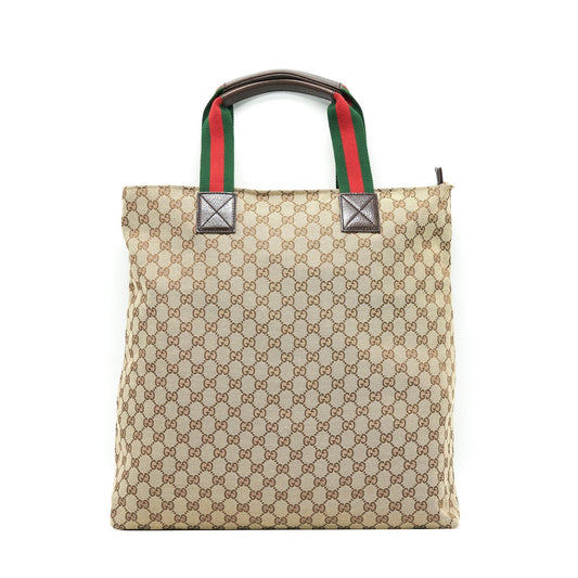 Gucci Shopping Bag Canvas Travel Bag