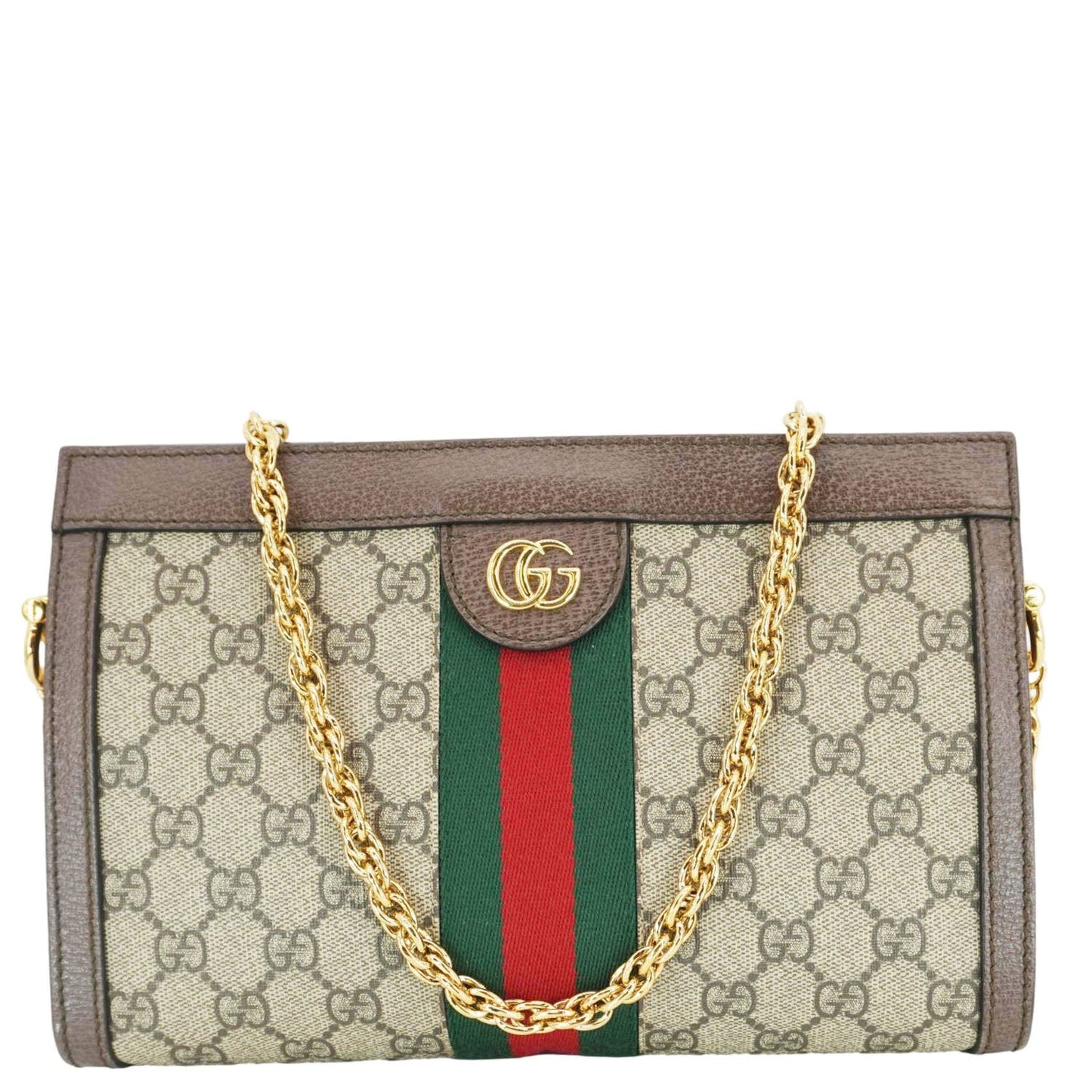 Gucci Ophidia Supreme Shoulder Bag Canvas Beige 6