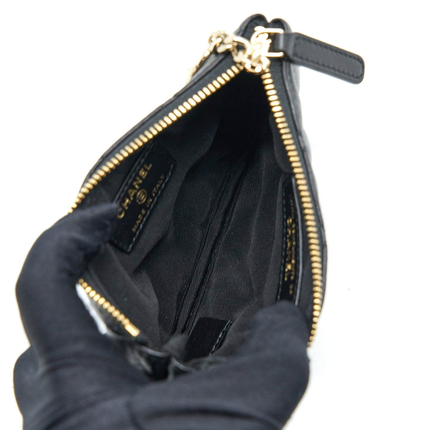 Chanel 21S Limited Edition Lambskin LGHW Black Mini Bag
