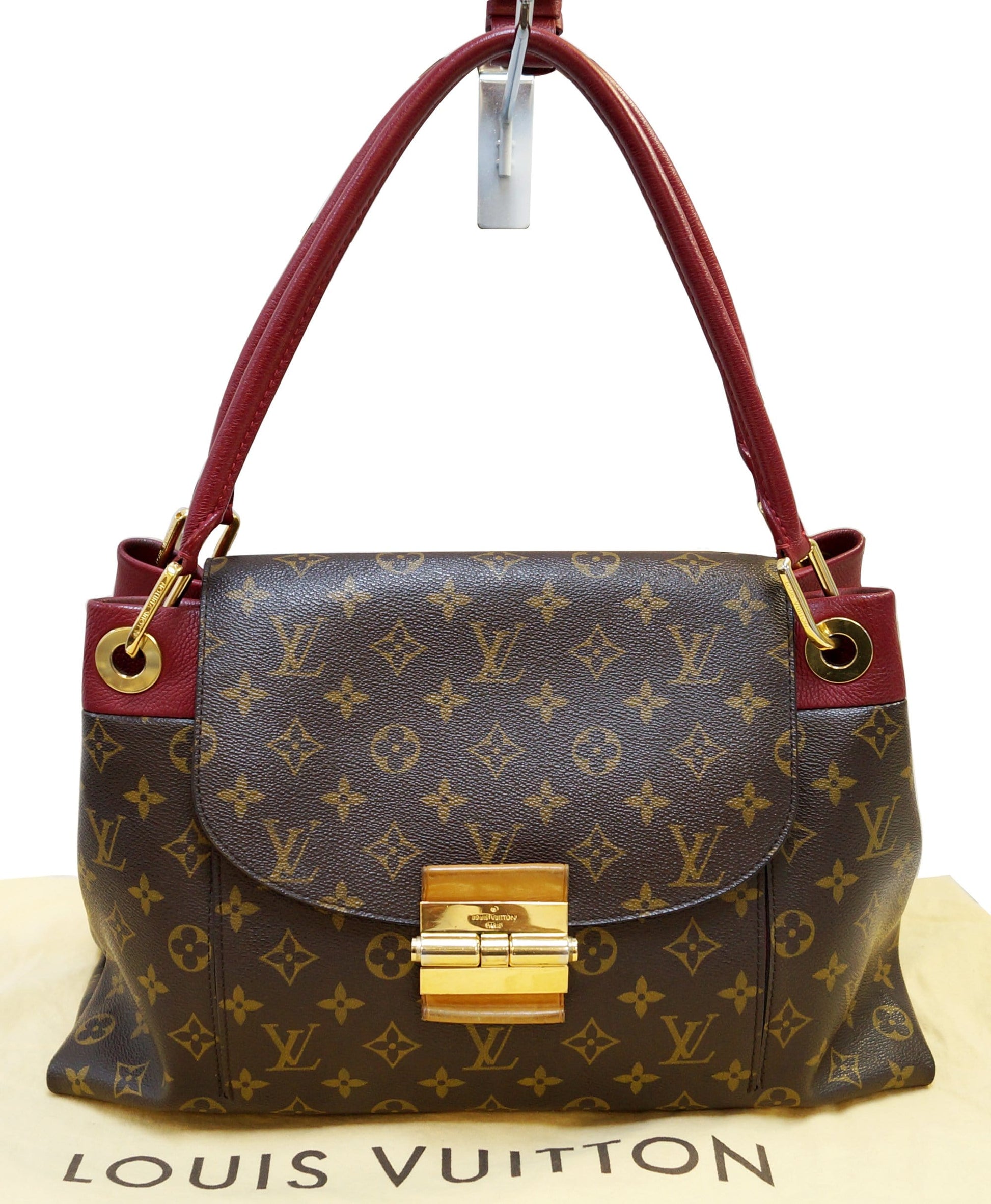 Louis Aurore Olympe Shoulder Bag Canvas Monogram