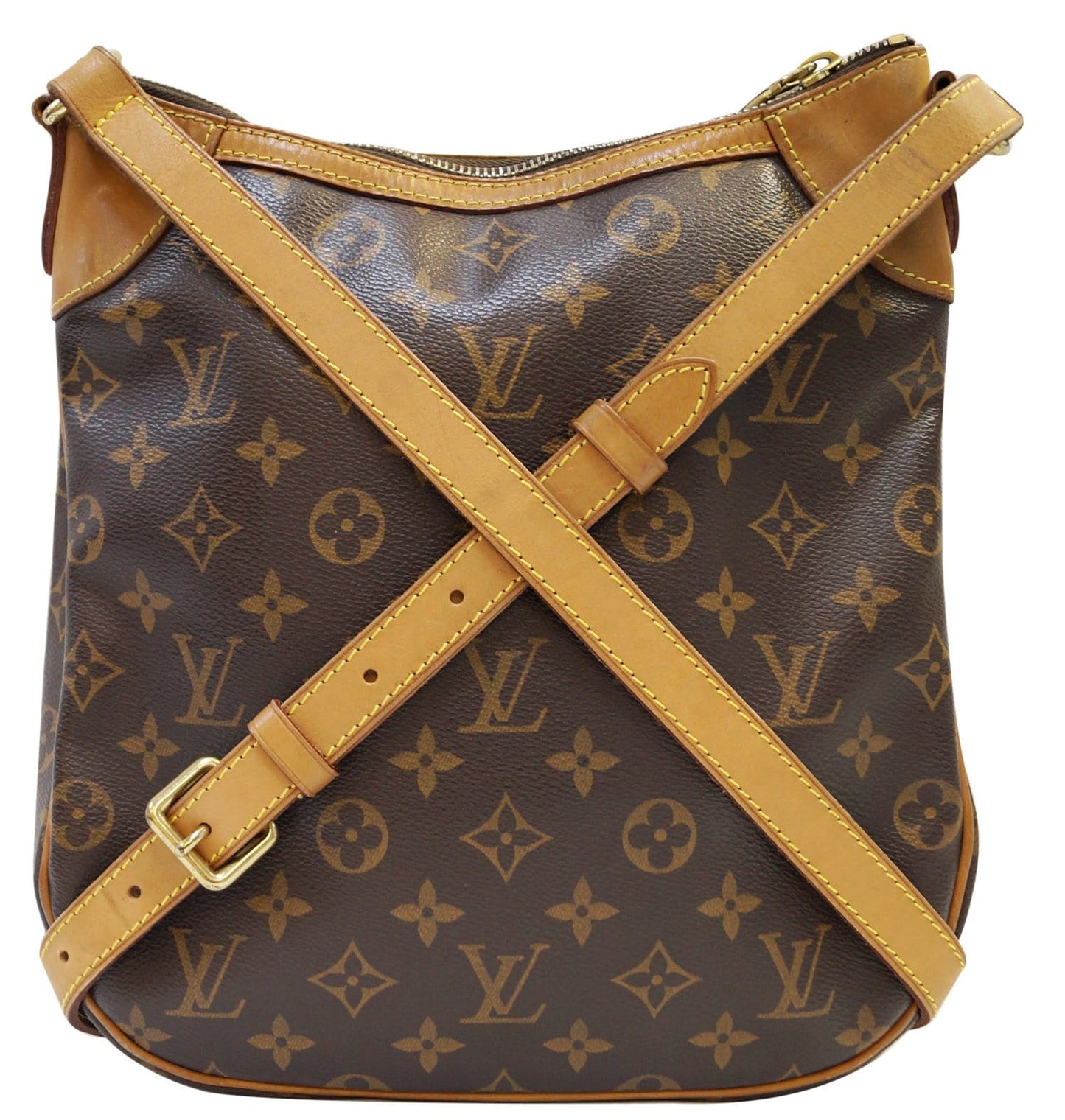 Louis Odeon Pm Shoulder Crossbody Bag Canvas Monogram