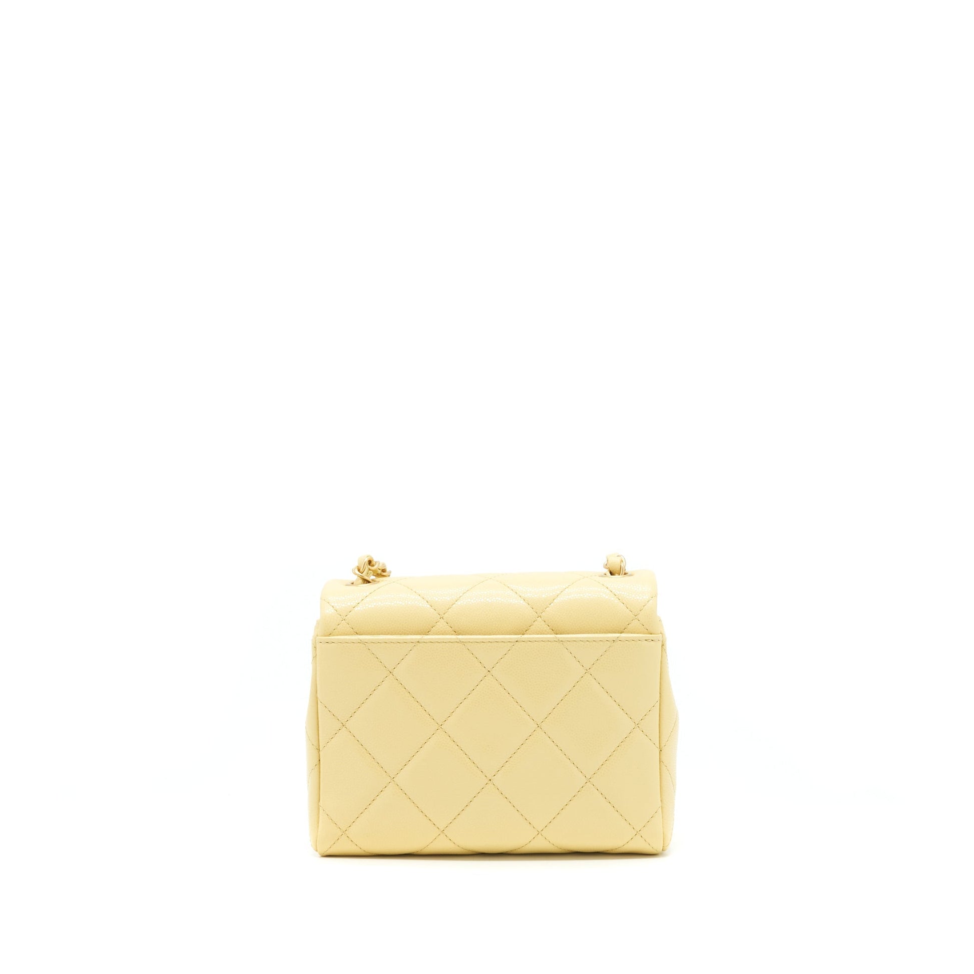 Chanel 22P New Square Flap Caviar Light Shoulder Bag