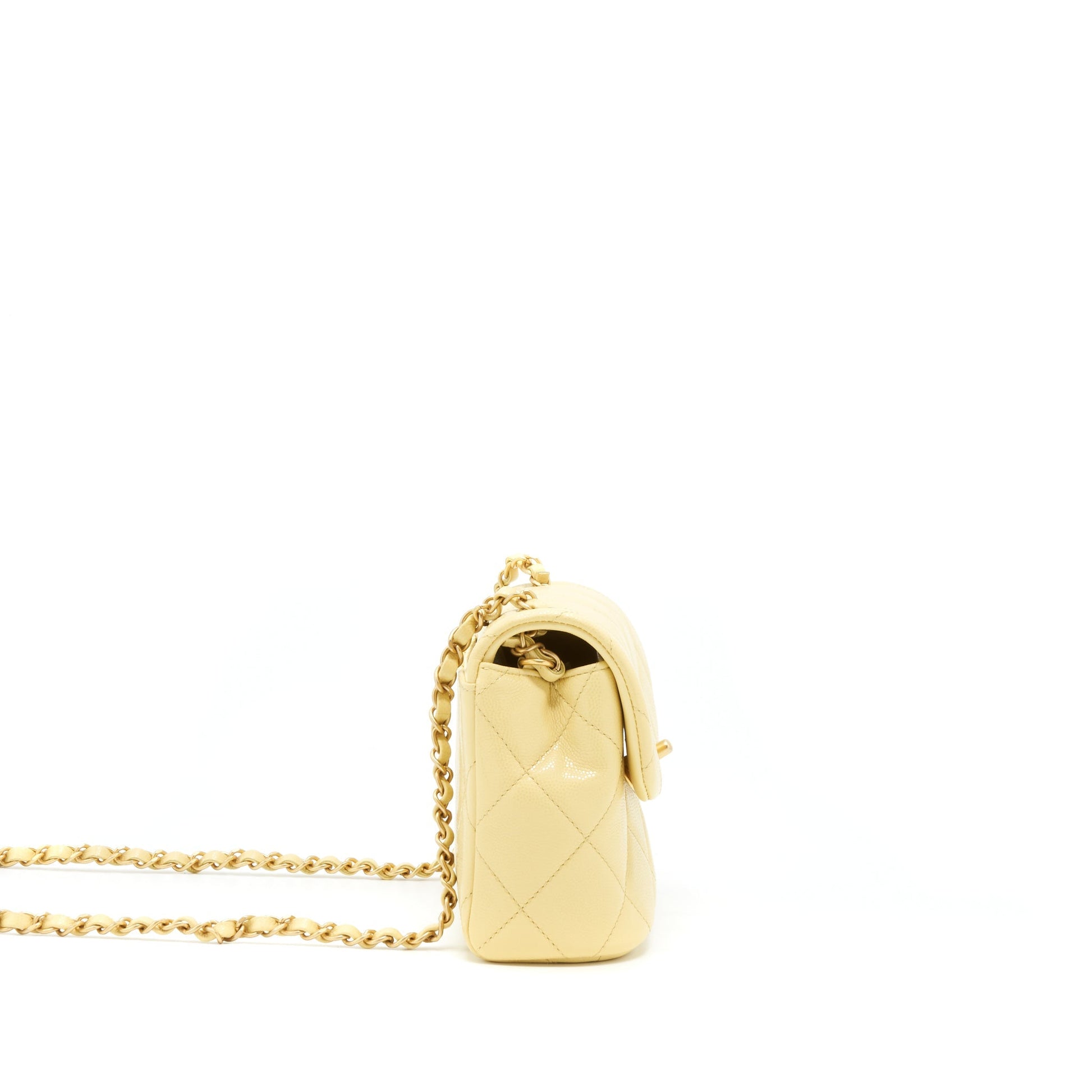 Chanel 22P New Square Flap Caviar Light Shoulder Bag