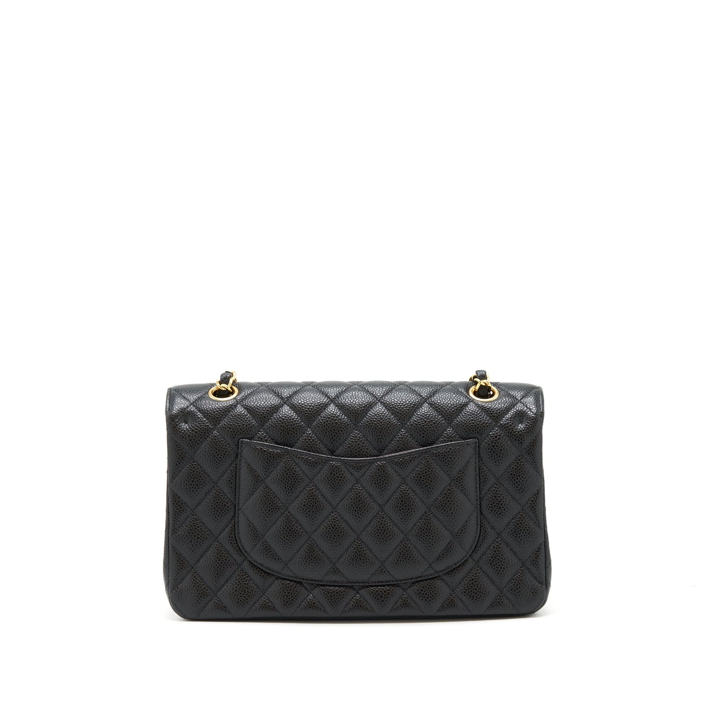 Chanel Classic Flap Caviar GHW Black Shoulder Bag