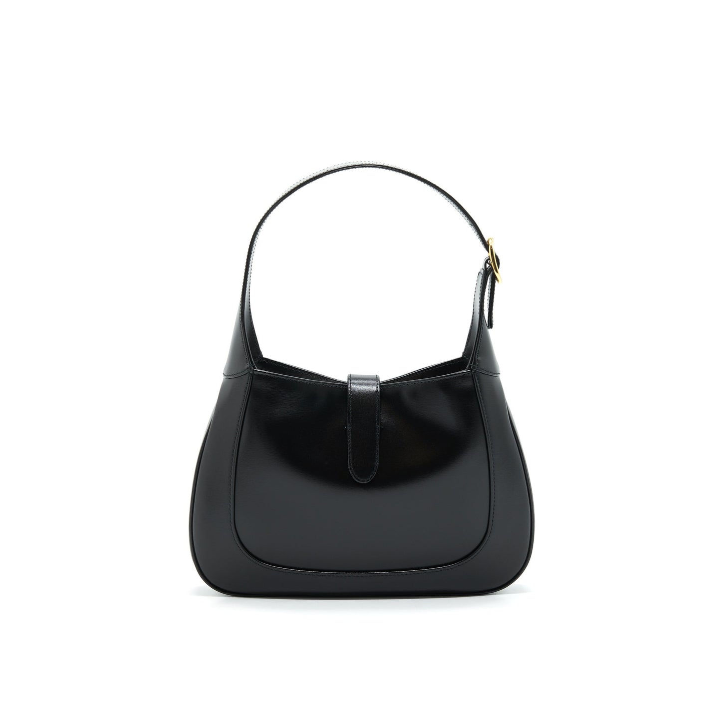 Gucci Jackie In Handbag Leather Black Travel Bag