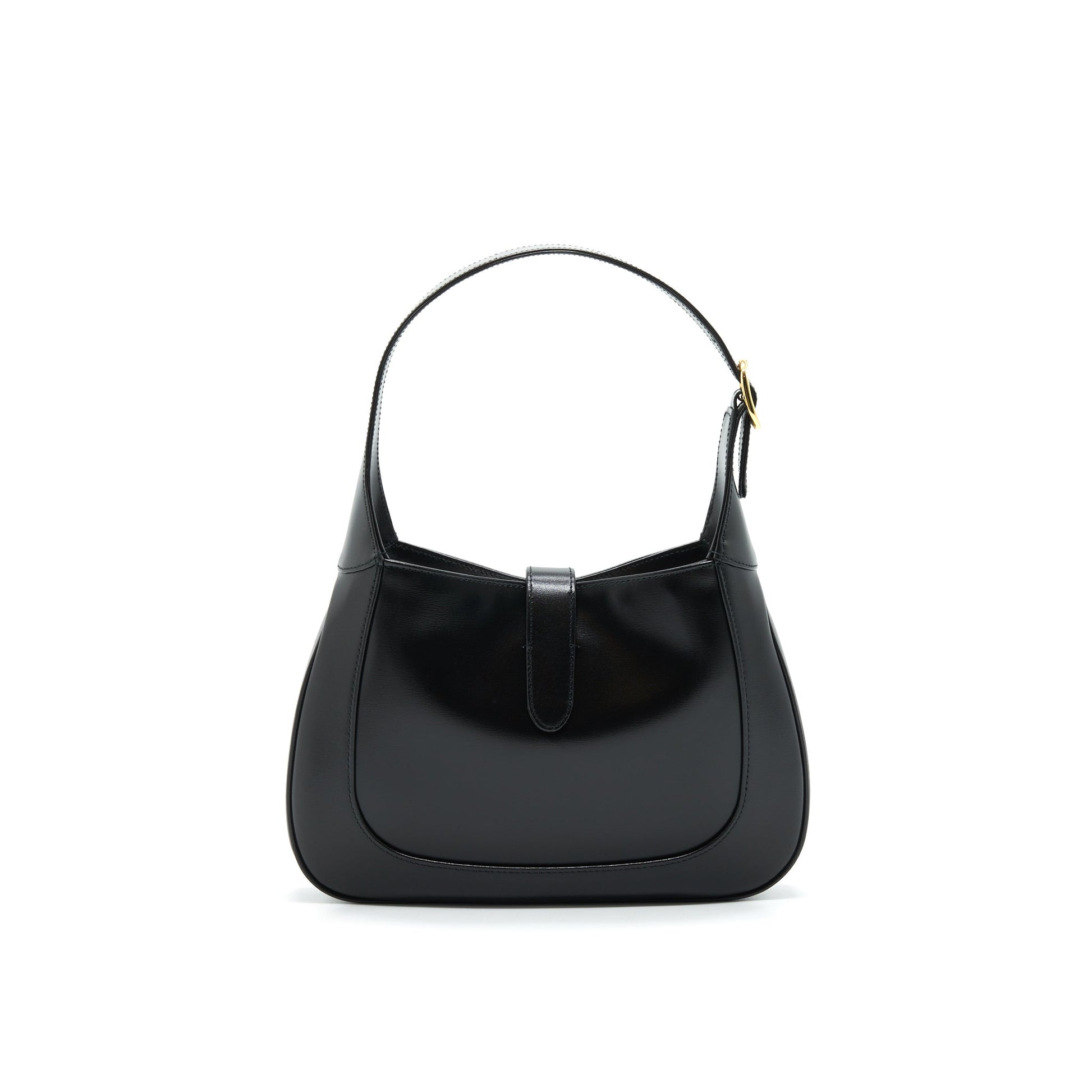 Gucci Jackie In Handbag Leather Black Travel Bag