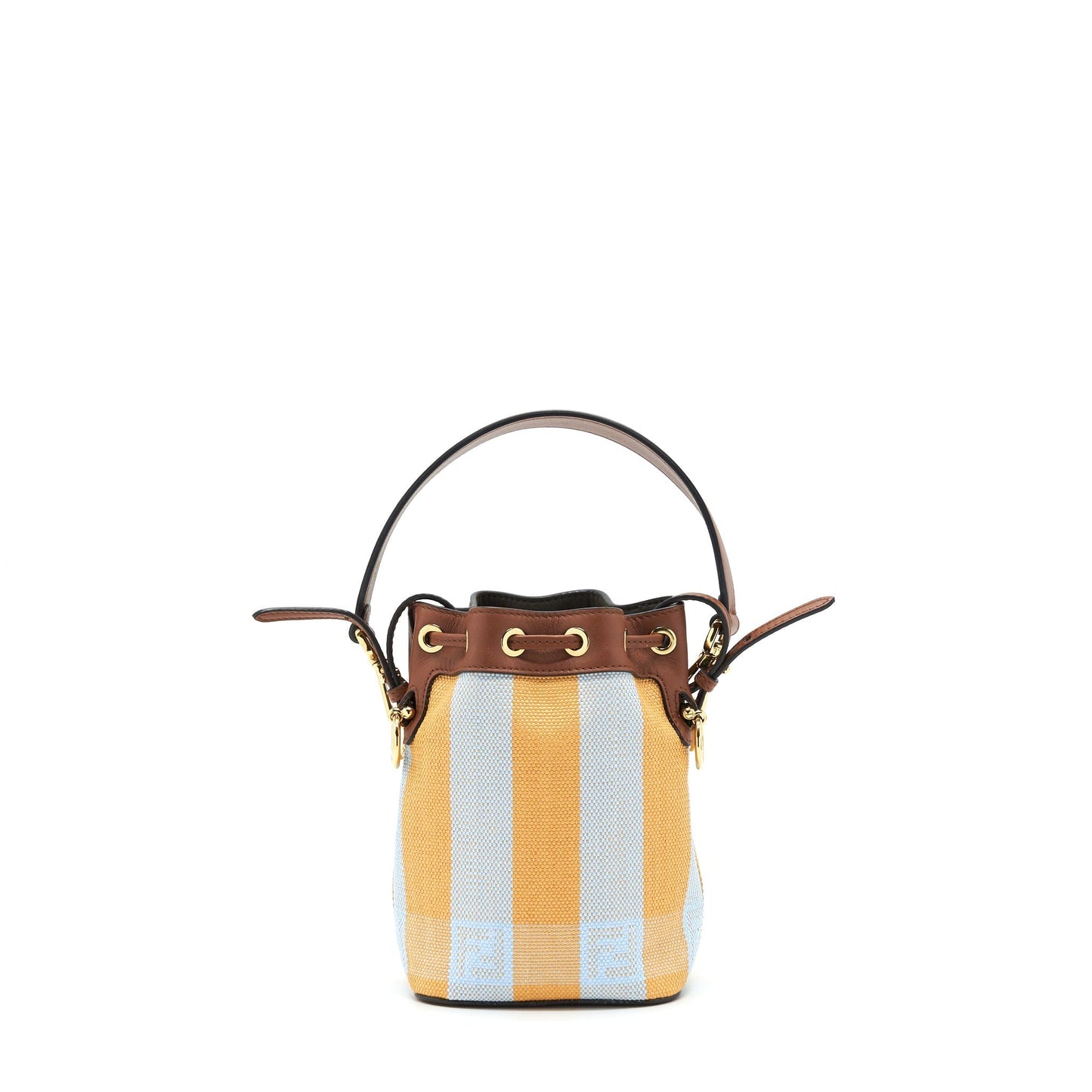 Fendi Mon Tresor Purse And Light Blue Yellow Mini Bucket Bag