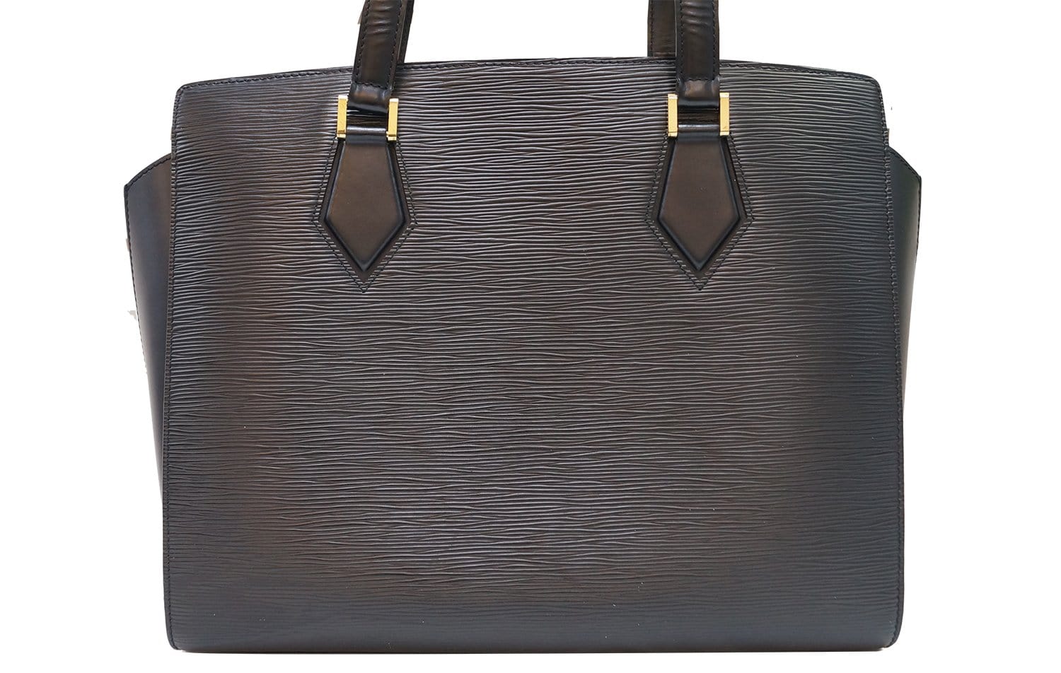 Louis Epi Duplex Shoulder Bag Leather Black