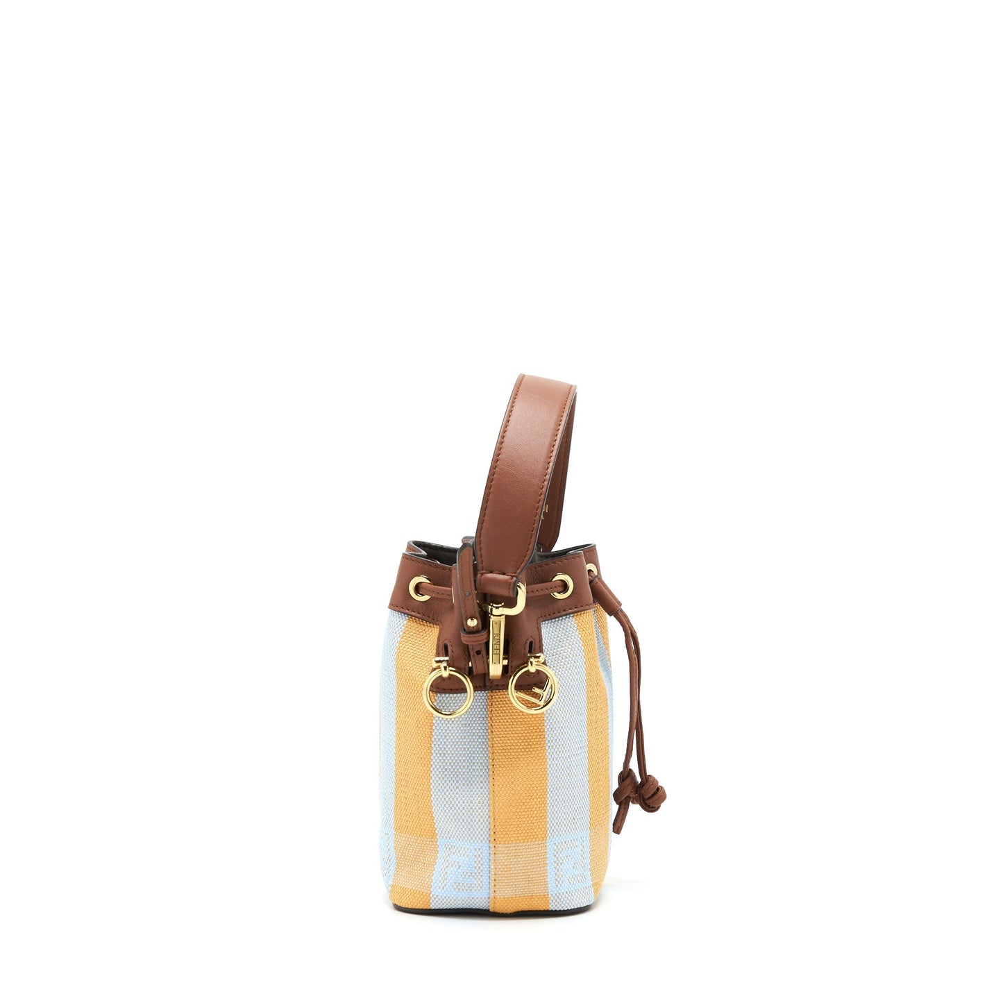 Fendi Mon Tresor Purse And Light Blue Yellow Mini Bucket Bag