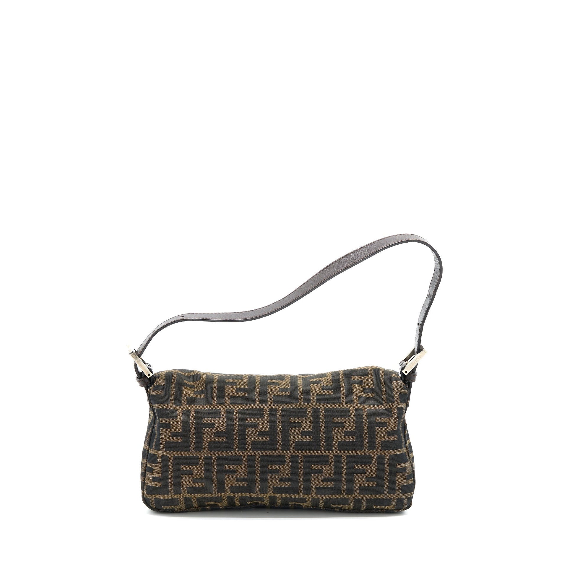 Fendi Baguette Shouder Purse Jacqiard Shoulder Bag