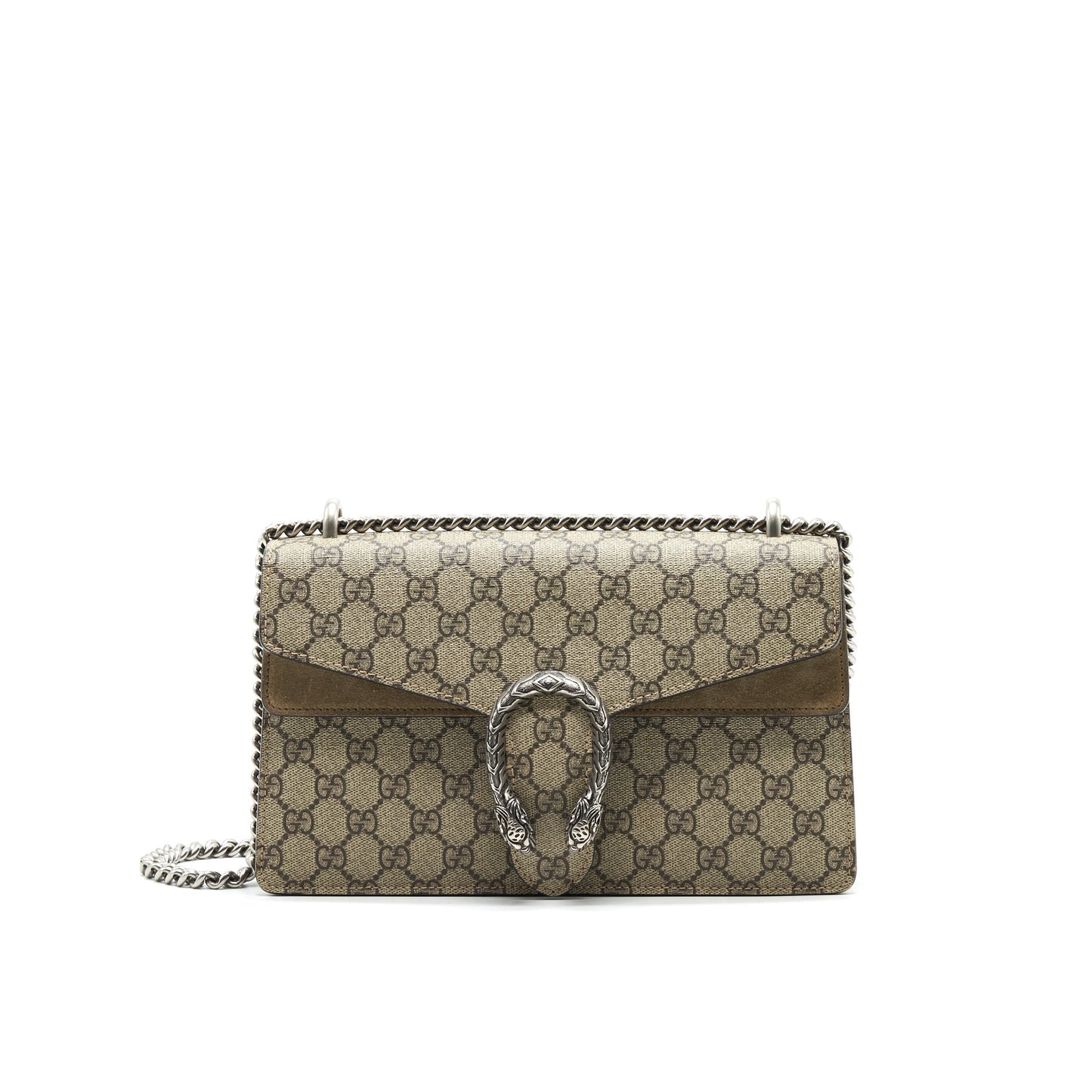 Gucci Dionysus Bag Supreme With Colour Canvas Beige Travel Bag