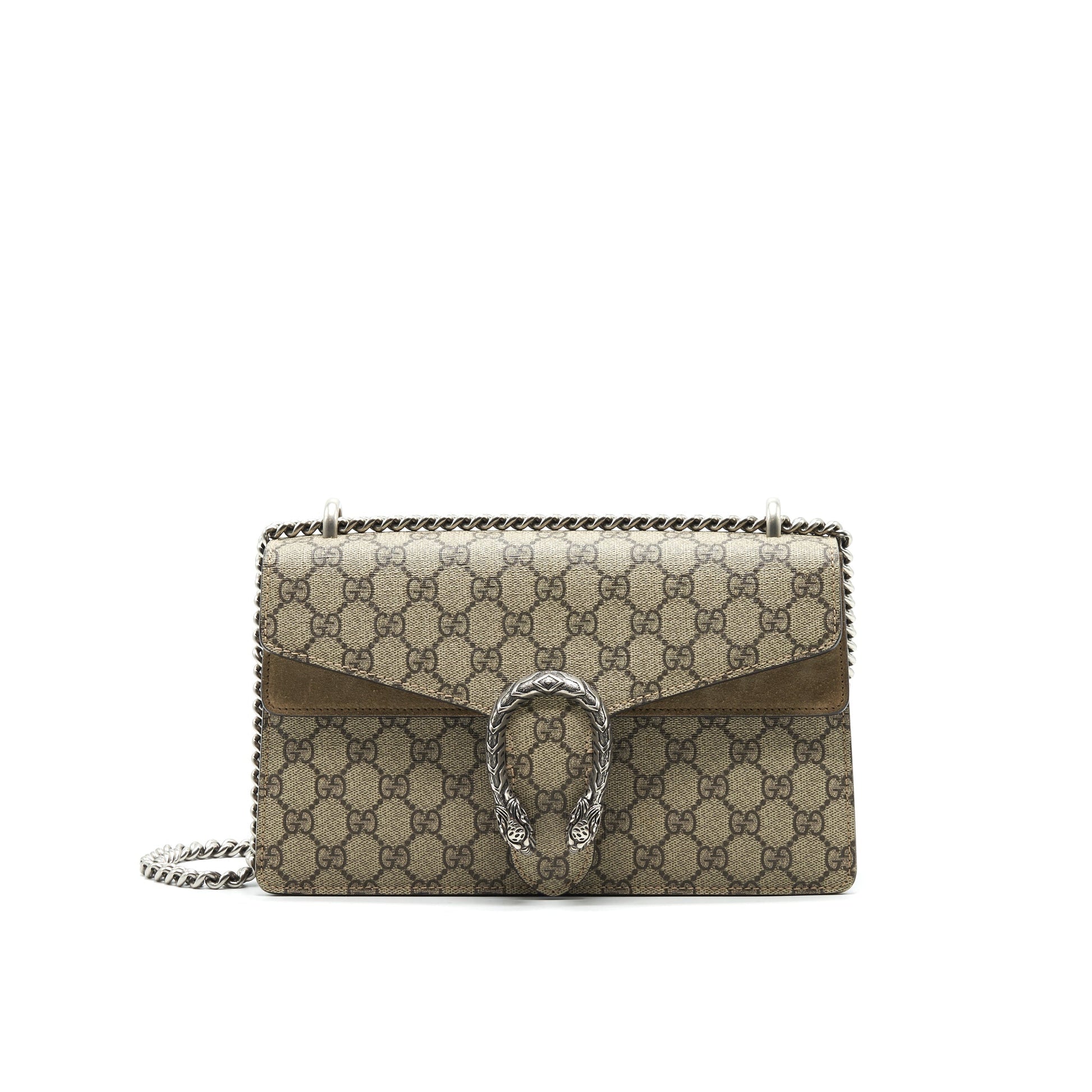 Gucci Dionysus Bag Supreme With Colour Canvas Beige Travel Bag