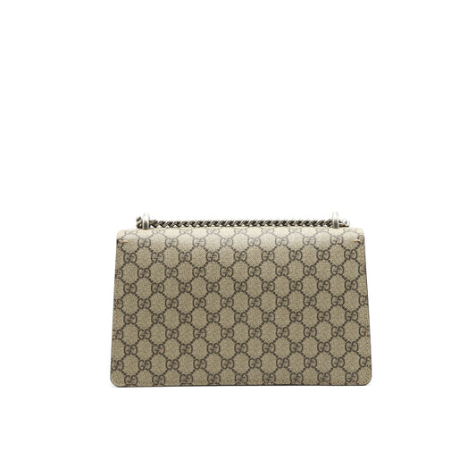 Gucci Dionysus Bag Supreme With Colour Canvas Beige Travel Bag