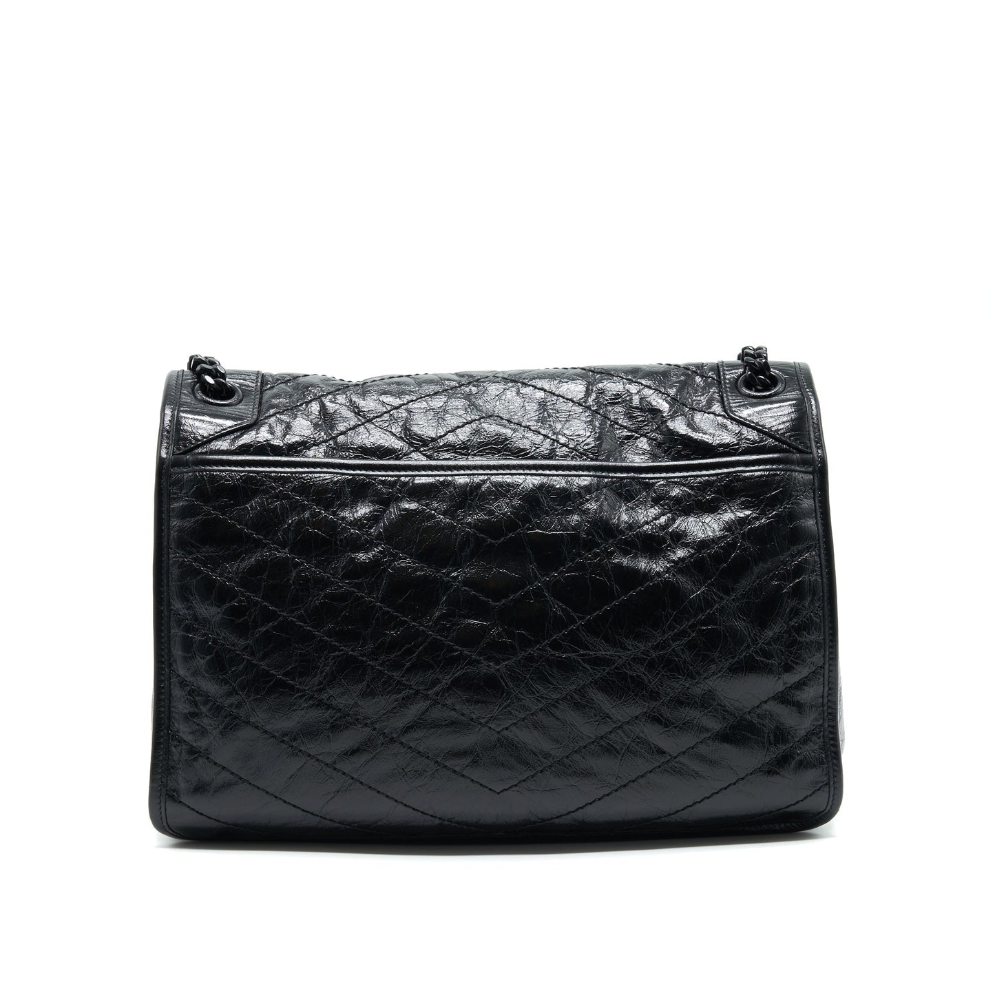 YSL Saint Laurent Saint Laurent Niki Purse In And Hardware Black Large Travel Bag