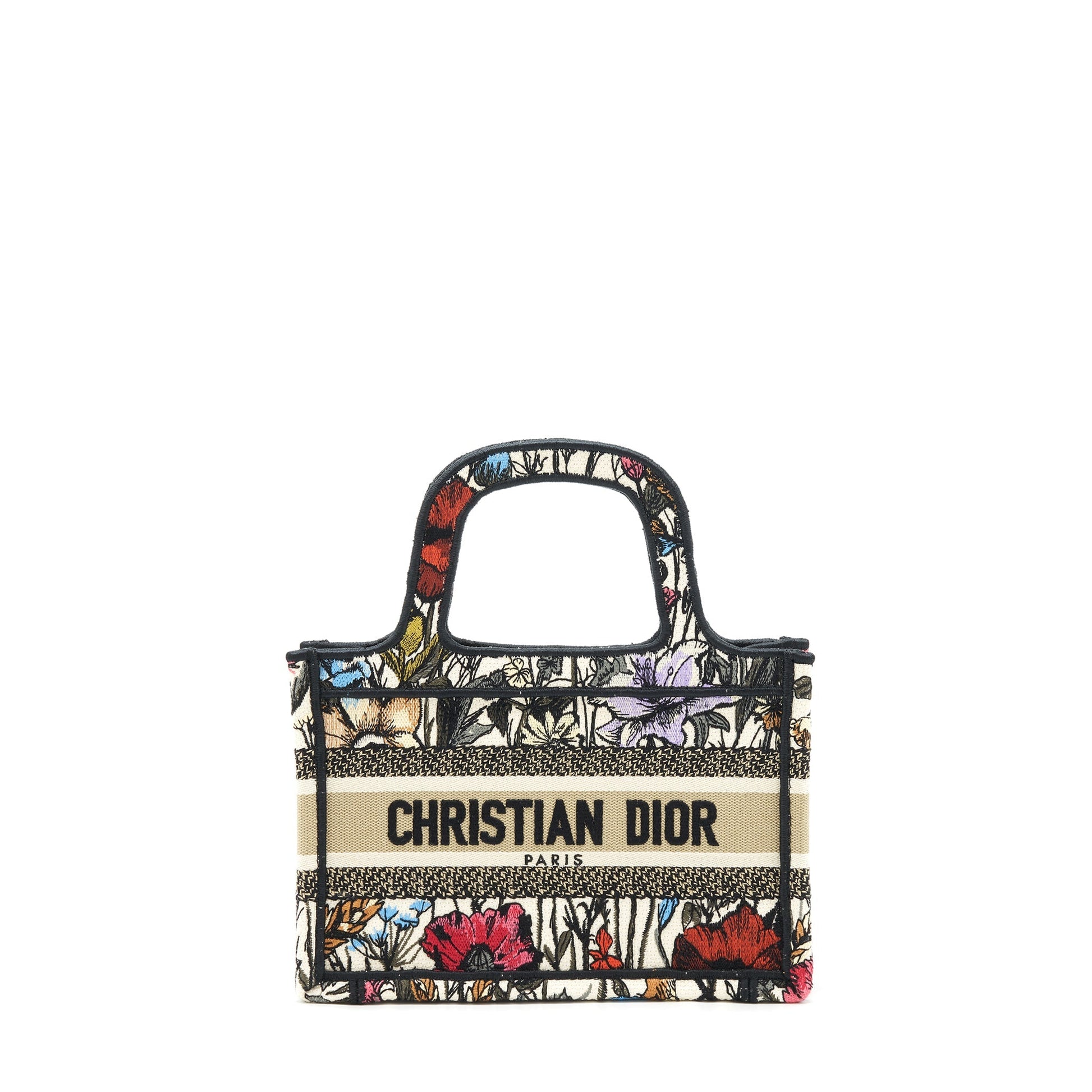 Dior Christian Limited Edition Book Tote Handbag Mini Tote Bag