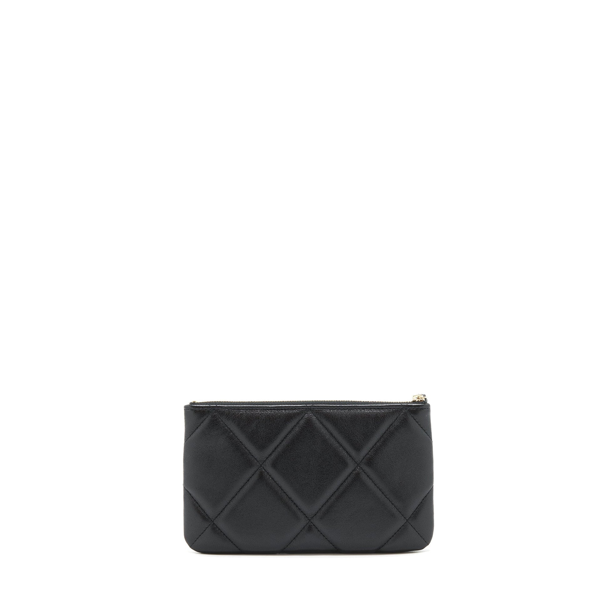 Chanel 19 Goatskin GHW Black Small Handbag